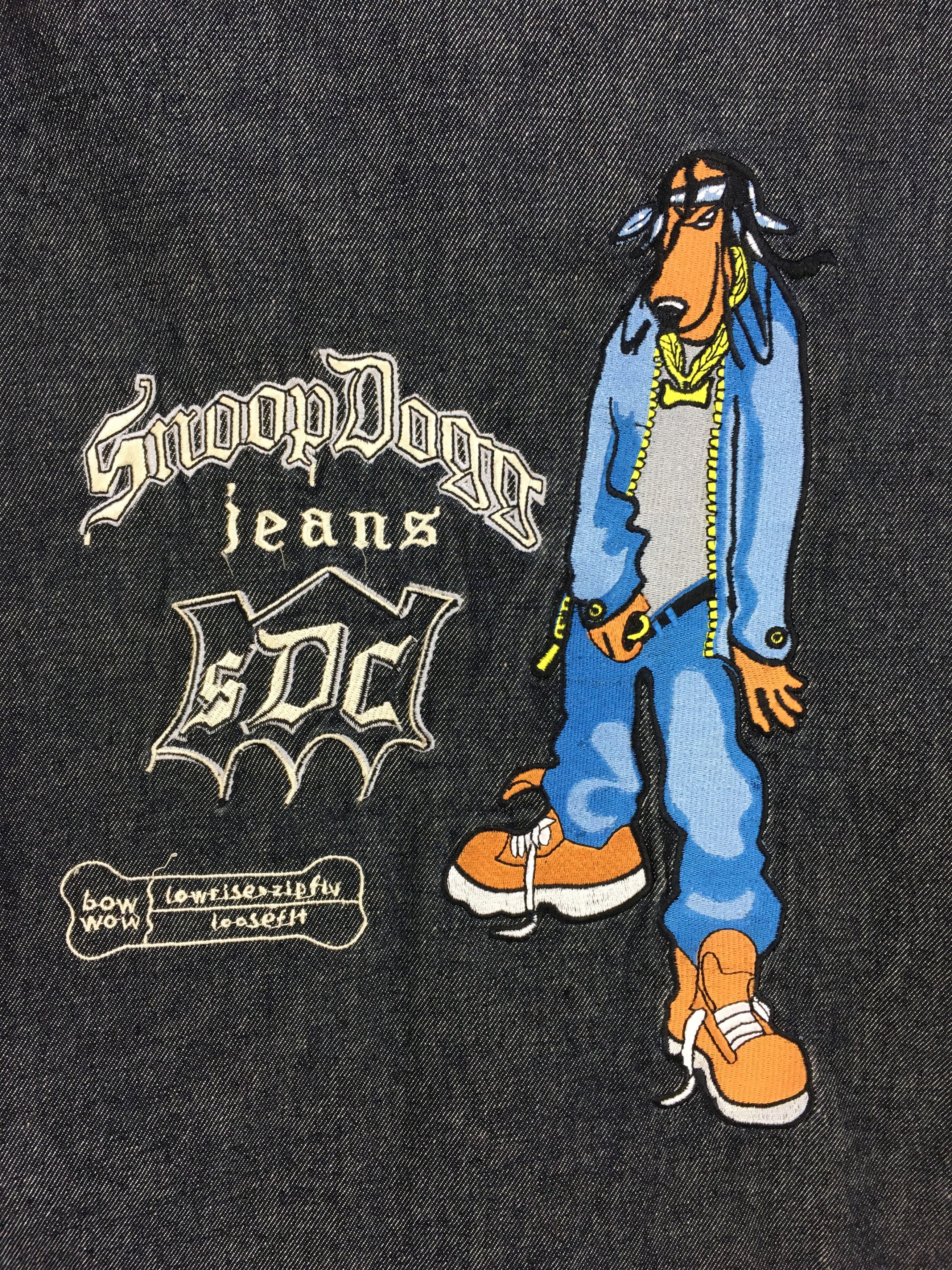 Snoop Dogg Vintage 90s SNOOP DOGG Jeans Denim Jacket y2k streetwear Size US XL / EU 56 / 4 - 3 Thumbnail