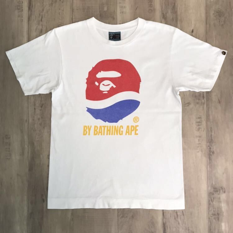 image of Bape x Pepsi 2001 Sweepstakes Winner T-Shirt in White, Men's (Size Small)