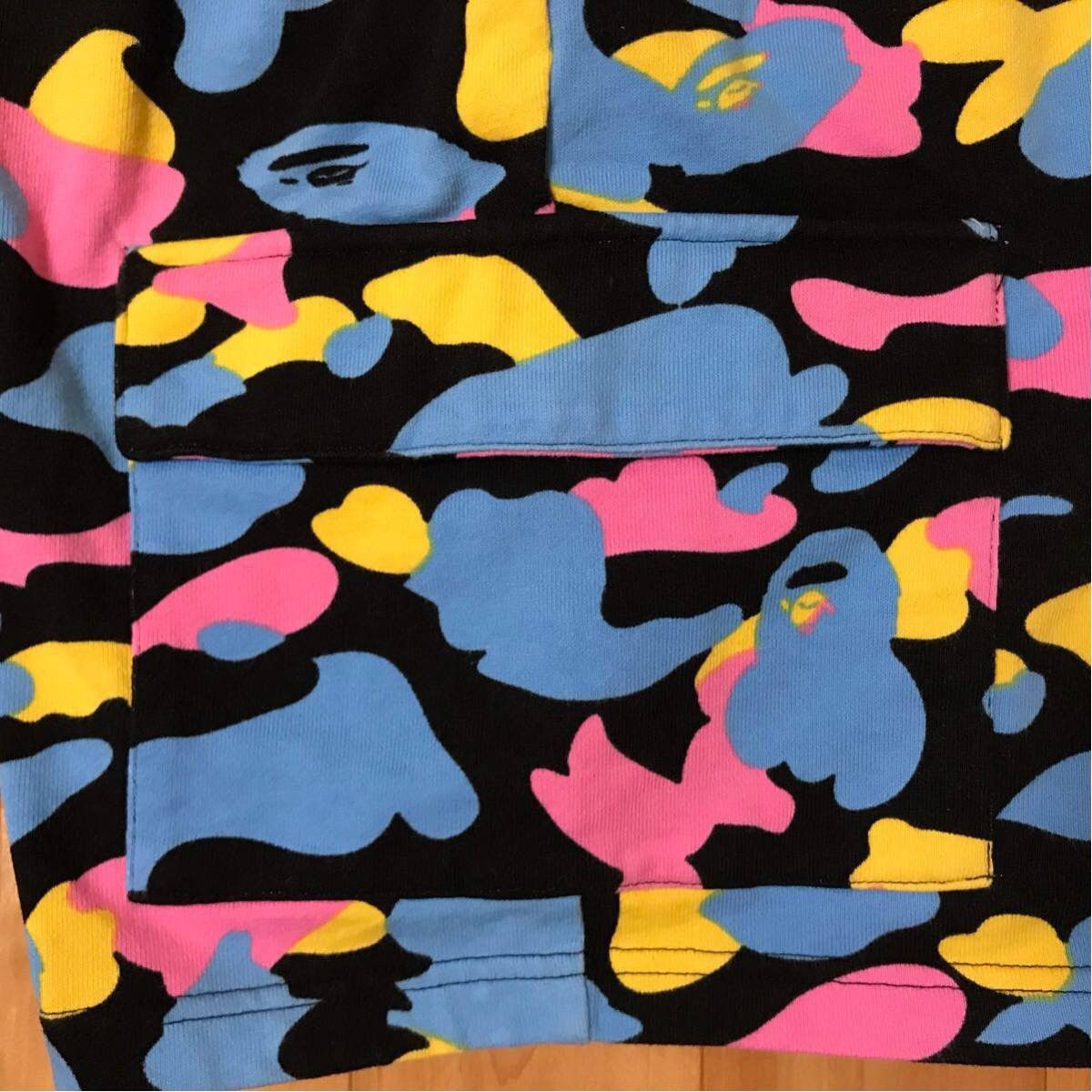 Bape BAPE cotton candy camo sweat shorts new multi camo ★size M Size US 32 / EU 48 - 5 Thumbnail