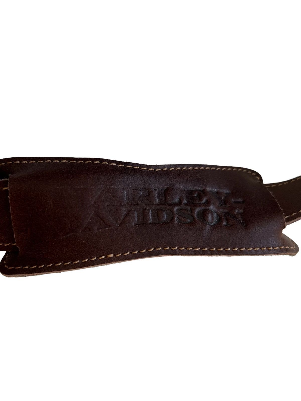 Genuine Leather × Harley Davidson × Indian Motorcycle 1970s Harley Davidson 🦅 Engraved Logo Crossbody Sling Bag Size ONE SIZE - 10 Thumbnail
