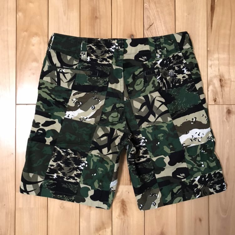 Bape BAPE mix camo shorts a bathing ape ★size S Size US 30 / EU 46 - 3 Thumbnail