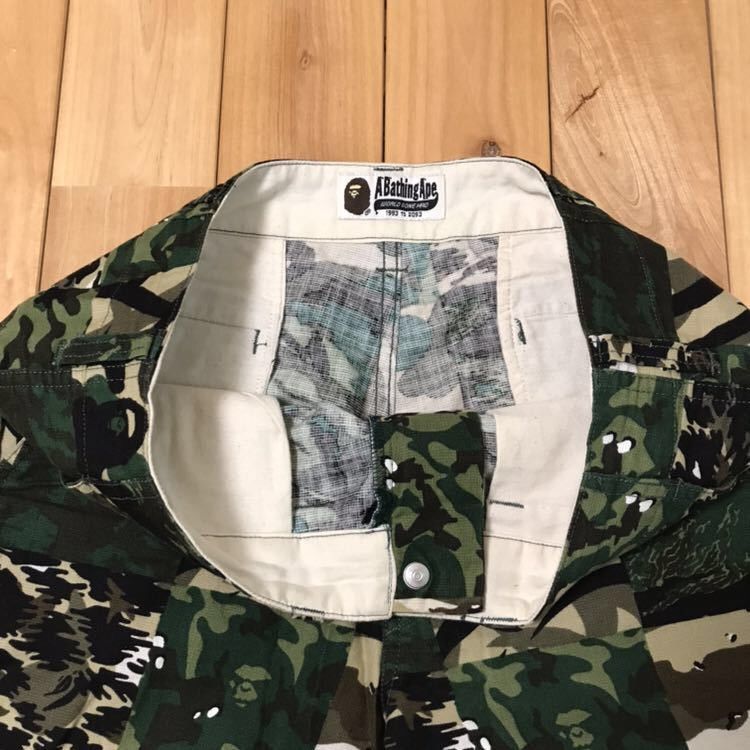 Bape BAPE mix camo shorts a bathing ape ★size S Size US 30 / EU 46 - 2 Thumbnail