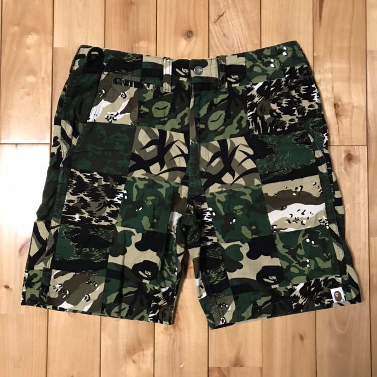 Bape BAPE mix camo shorts a bathing ape ★size S Size US 30 / EU 46 - 1 Thumbnail