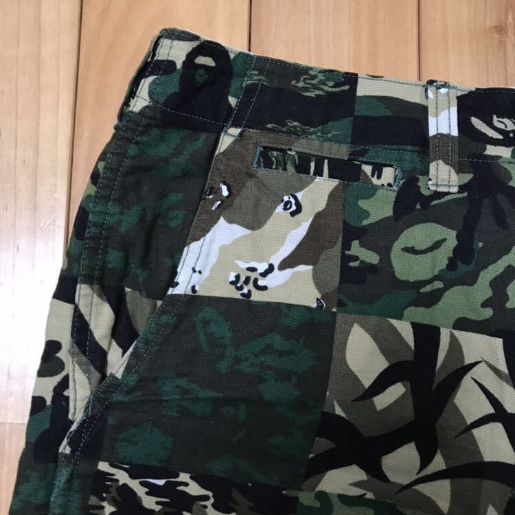 Bape BAPE mix camo shorts a bathing ape ★size S Size US 30 / EU 46 - 4 Thumbnail