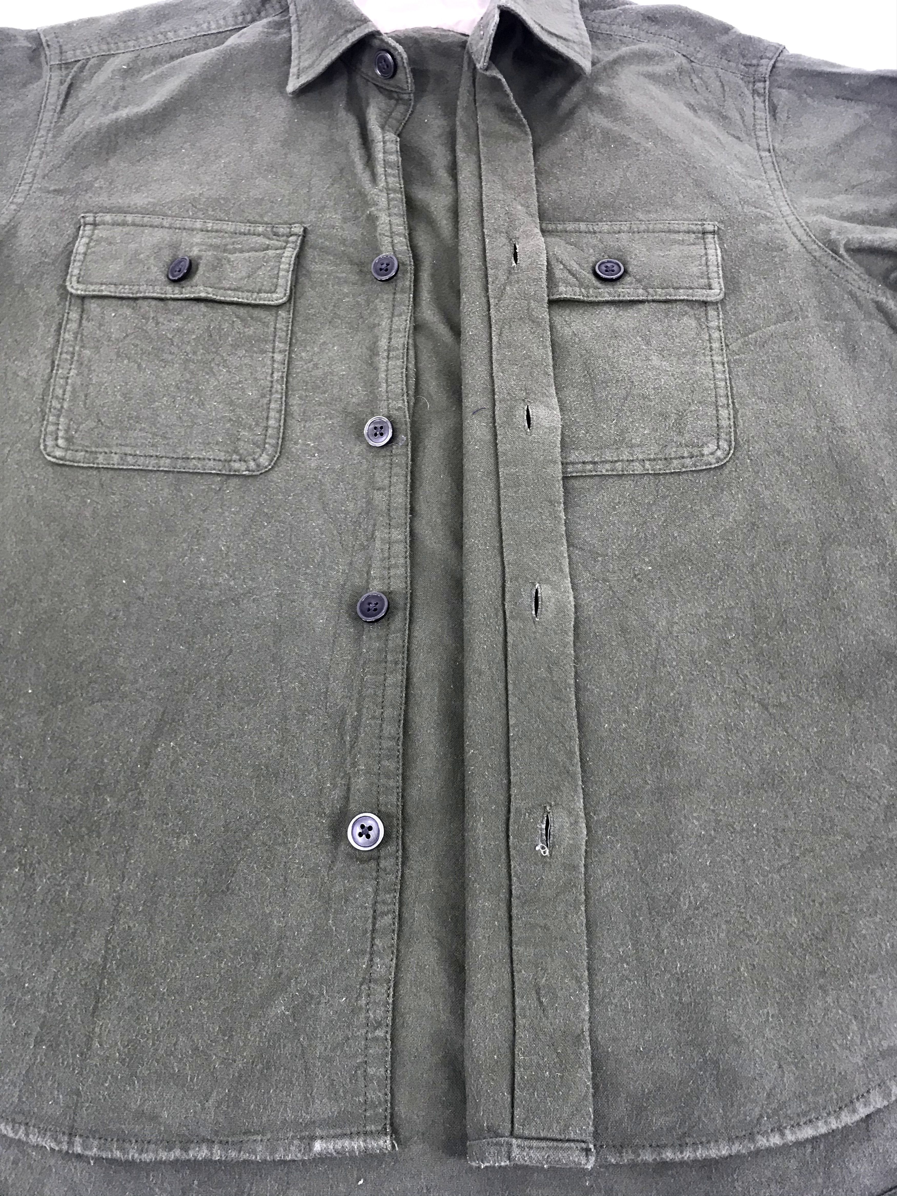 Uniform Wares Vintage Barnyard Storm Military Uniform Flannel Work Wear Size US M / EU 48-50 / 2 - 4 Thumbnail