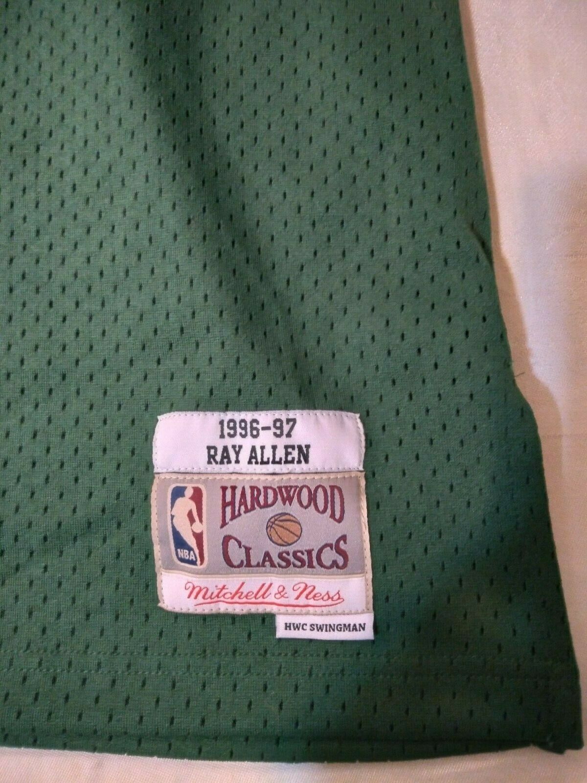 Mitchell & Ness × NBA NWT Mitchell & Ness HWC Ray Allen Bucks Throwback Jersey Size US XXL / EU 58 / 5 - 3 Thumbnail