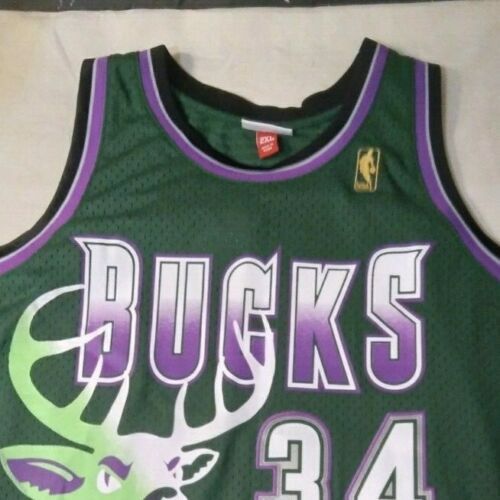Mitchell & Ness × NBA NWT Mitchell & Ness HWC Ray Allen Bucks Throwback Jersey Size US XXL / EU 58 / 5 - 2 Thumbnail