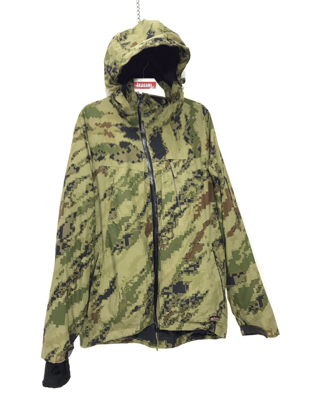 Japanese Brand 🛩Maharishi Digi Camo Nylon Hoodie Jacket Sniper 22🟩 Size US L / EU 52-54 / 3 - 1 Thumbnail