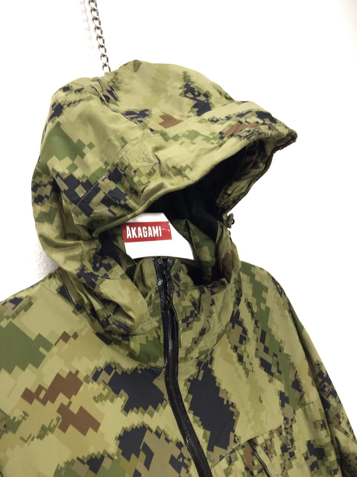 Japanese Brand 🛩Maharishi Digi Camo Nylon Hoodie Jacket Sniper 22🟩 Size US L / EU 52-54 / 3 - 4 Thumbnail