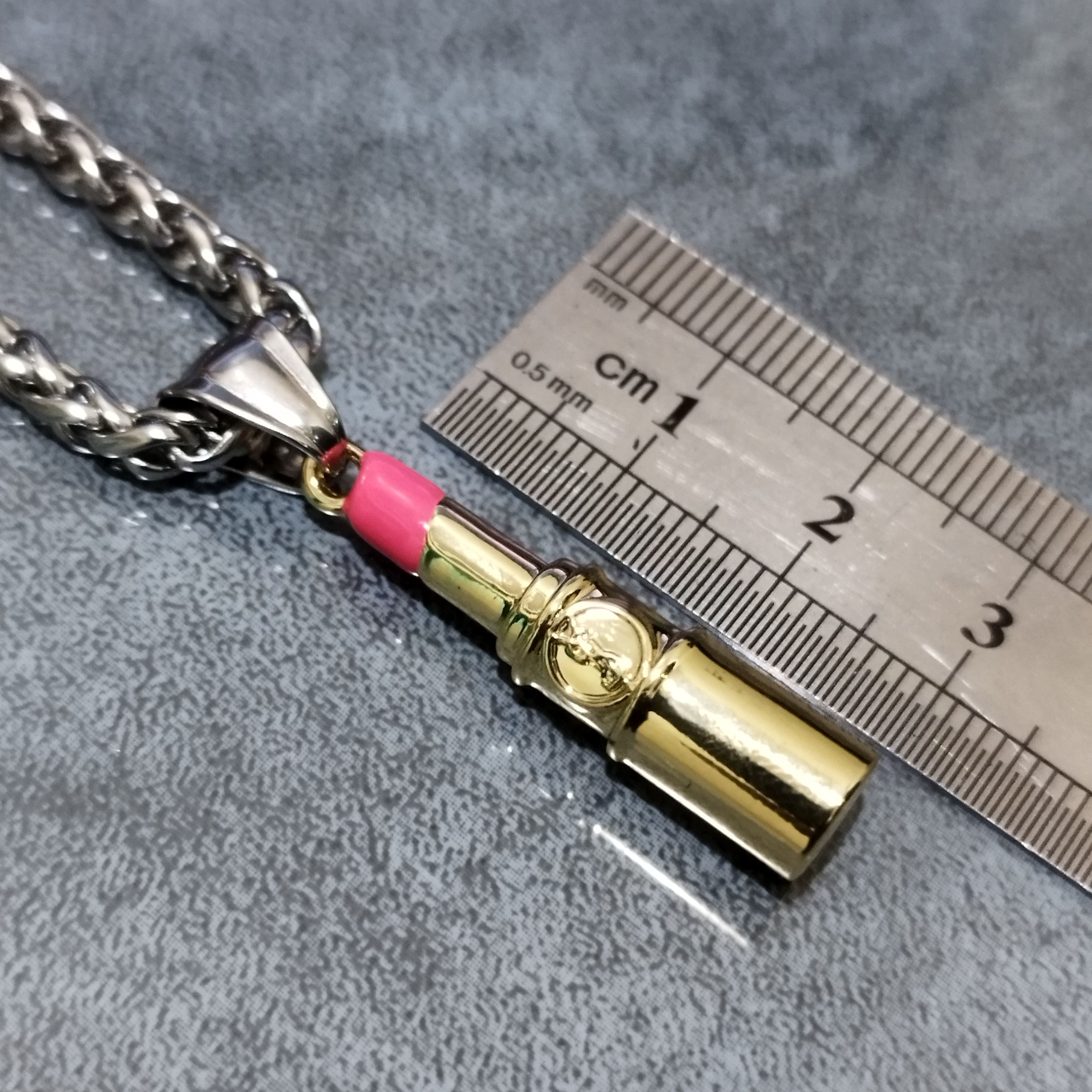 Jewelry YSL/Yves Saint Laurent Pendant on chain necklace Size ONE SIZE - 5 Thumbnail