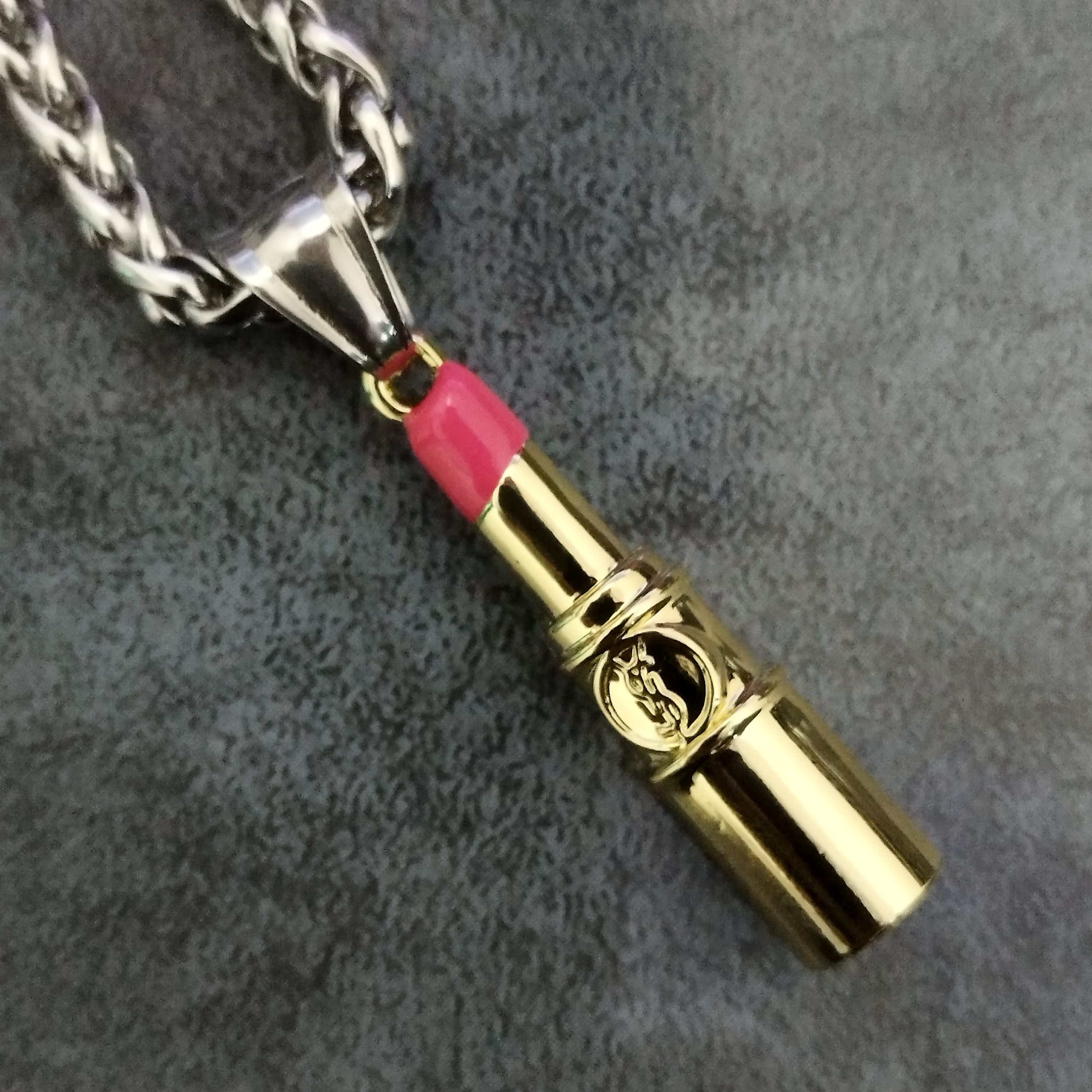 Jewelry YSL/Yves Saint Laurent Pendant on chain necklace Size ONE SIZE - 2 Thumbnail