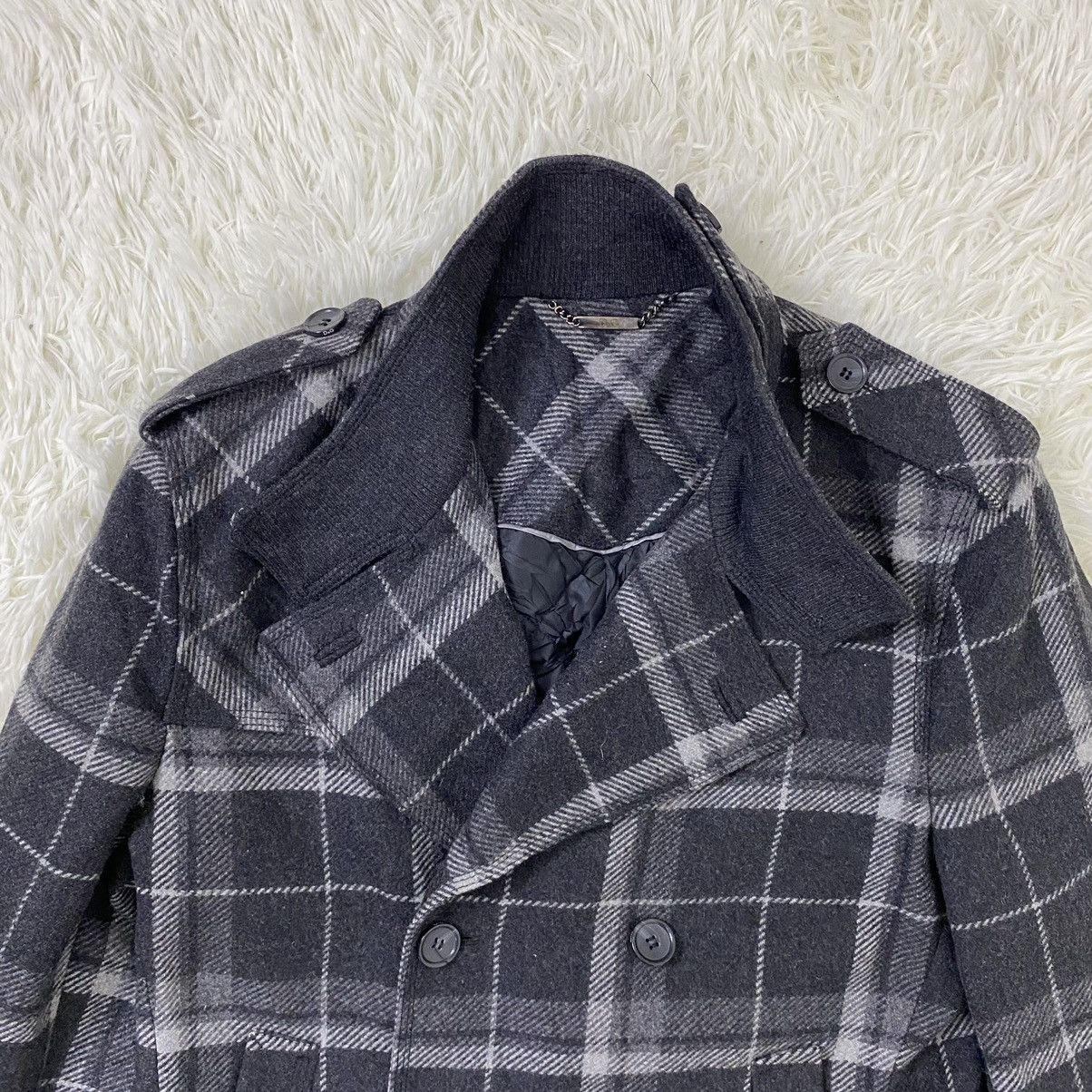 Dolce & Gabbana DOLCE & GABBANA WOOL DOUBLE BREAST PLAID JACKET Size US M / EU 48-50 / 2 - 8 Thumbnail