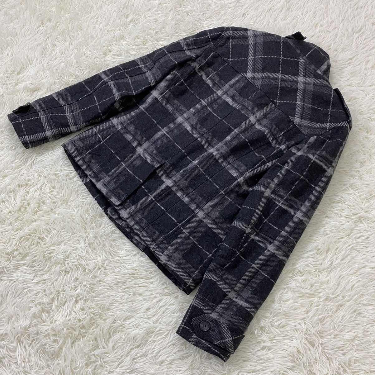 Dolce & Gabbana DOLCE & GABBANA WOOL DOUBLE BREAST PLAID JACKET Size US M / EU 48-50 / 2 - 5 Thumbnail