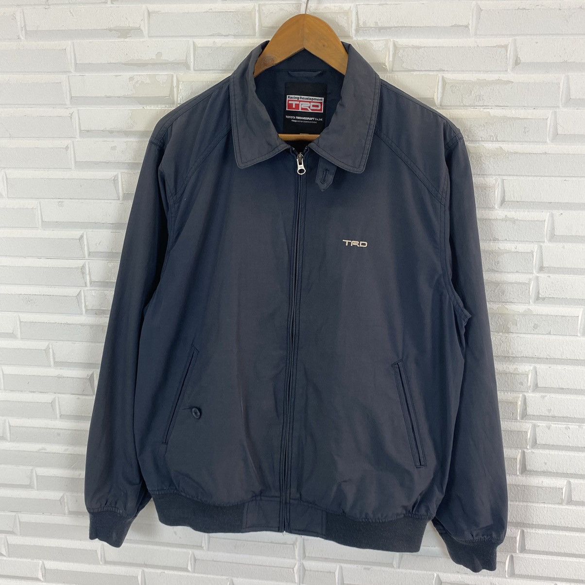 Japanese Brand Nice design Toyota TRD Racing Development small logo jacket Size US L / EU 52-54 / 3 - 4 Thumbnail