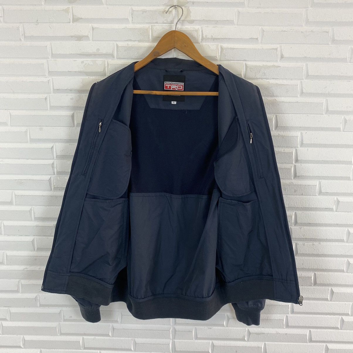 Japanese Brand Nice design Toyota TRD Racing Development small logo jacket Size US L / EU 52-54 / 3 - 12 Thumbnail