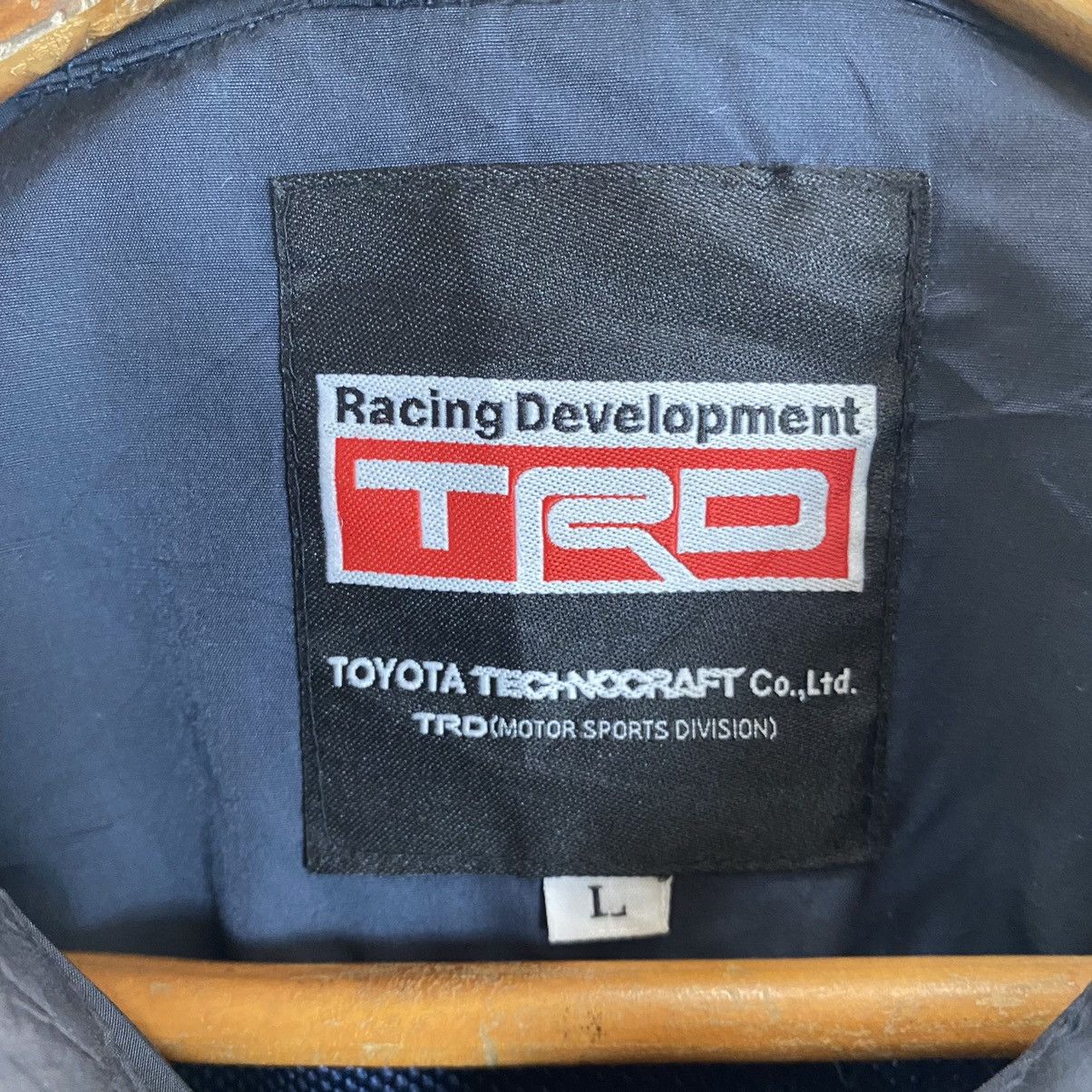Japanese Brand Nice design Toyota TRD Racing Development small logo jacket Size US L / EU 52-54 / 3 - 10 Thumbnail