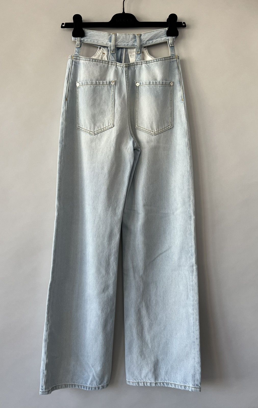 Maison Margiela Maison Margiela High Waist Cut Out Jeans Size US 26 / EU 42 - 5 Thumbnail