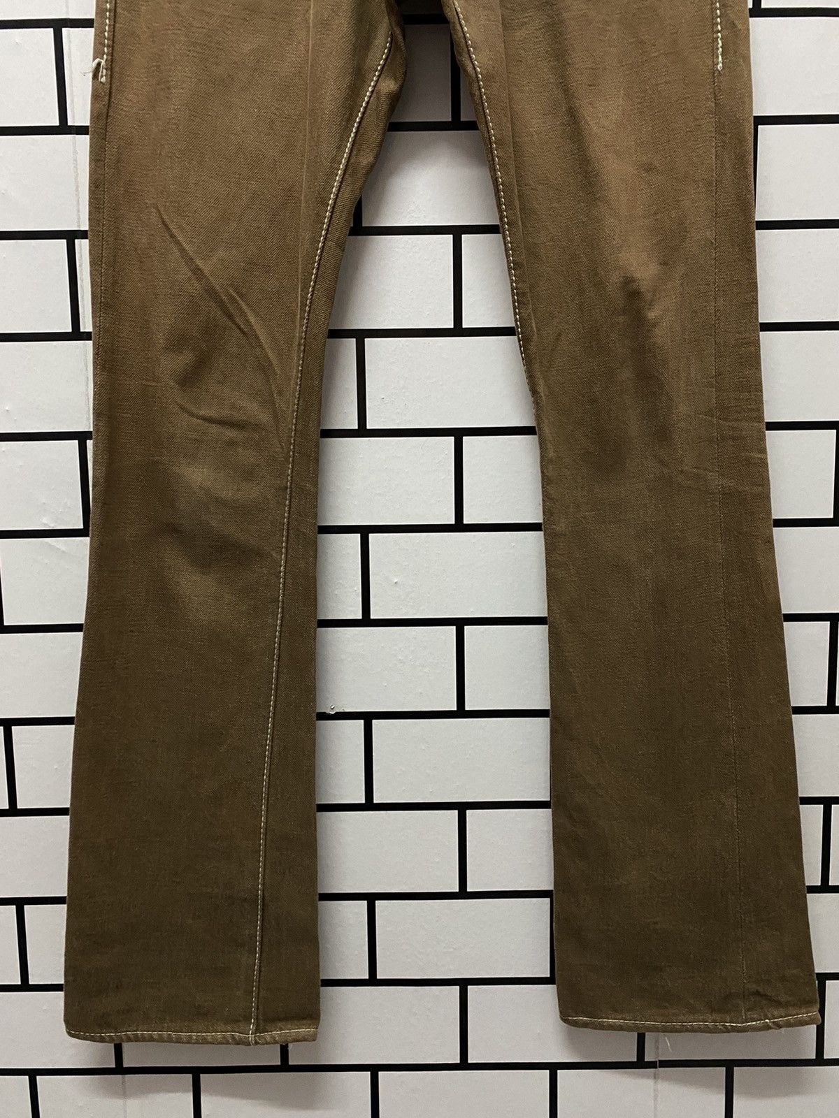 Alchemist × Japanese Brand × Leather Vintage Fab Four By Alchemist Japan Leather Pocket Denim Size US 30 / EU 46 - 5 Thumbnail