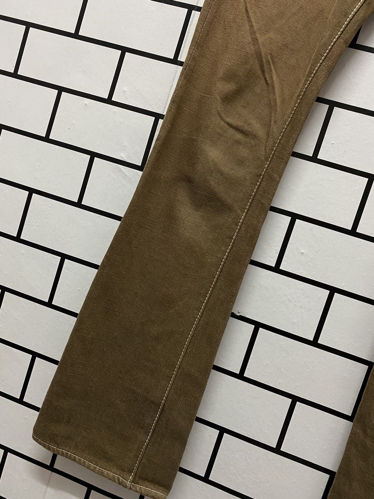Alchemist × Japanese Brand × Leather Vintage Fab Four By Alchemist Japan Leather Pocket Denim Size US 30 / EU 46 - 6 Thumbnail