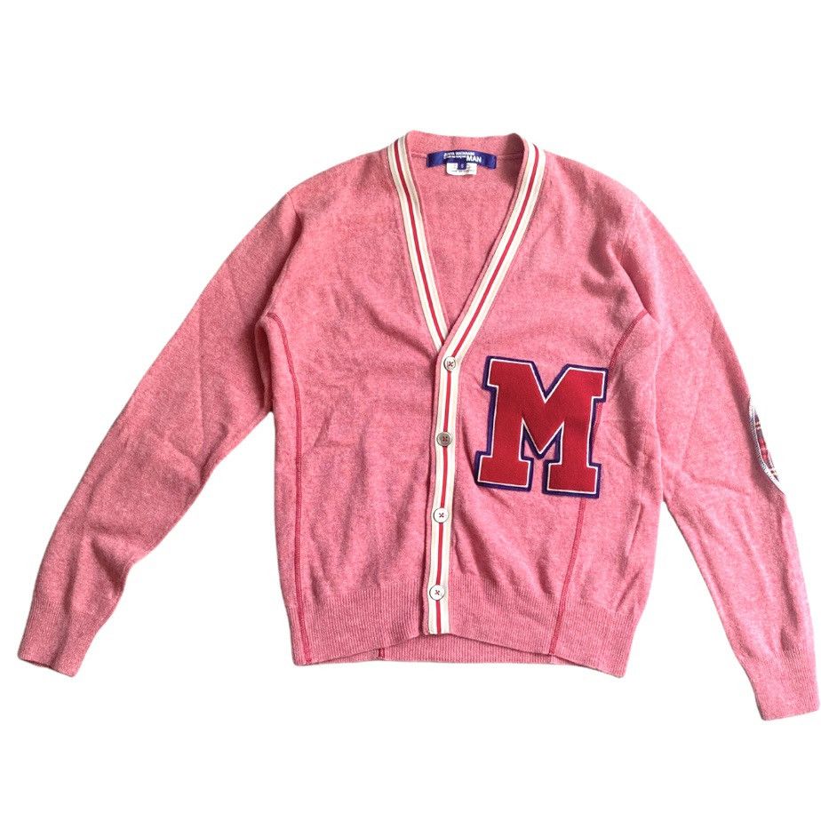 Fall08 M Varsity Patch Cardigan