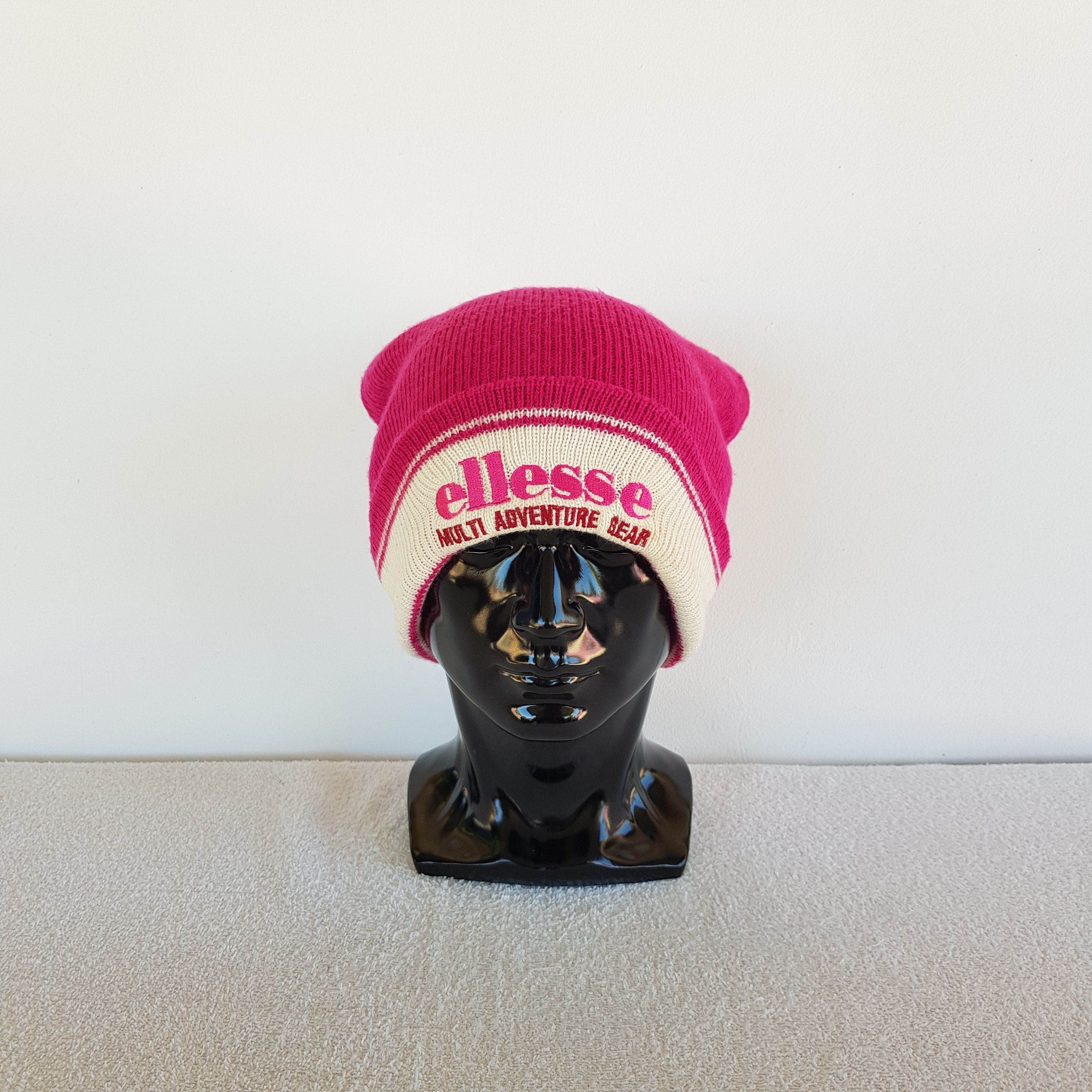 Ellesse × Vintage Vintage Ellesse Beanie Snow Cap Ellesse Hats - AC10754. Size ONE SIZE - 1 Thumbnail