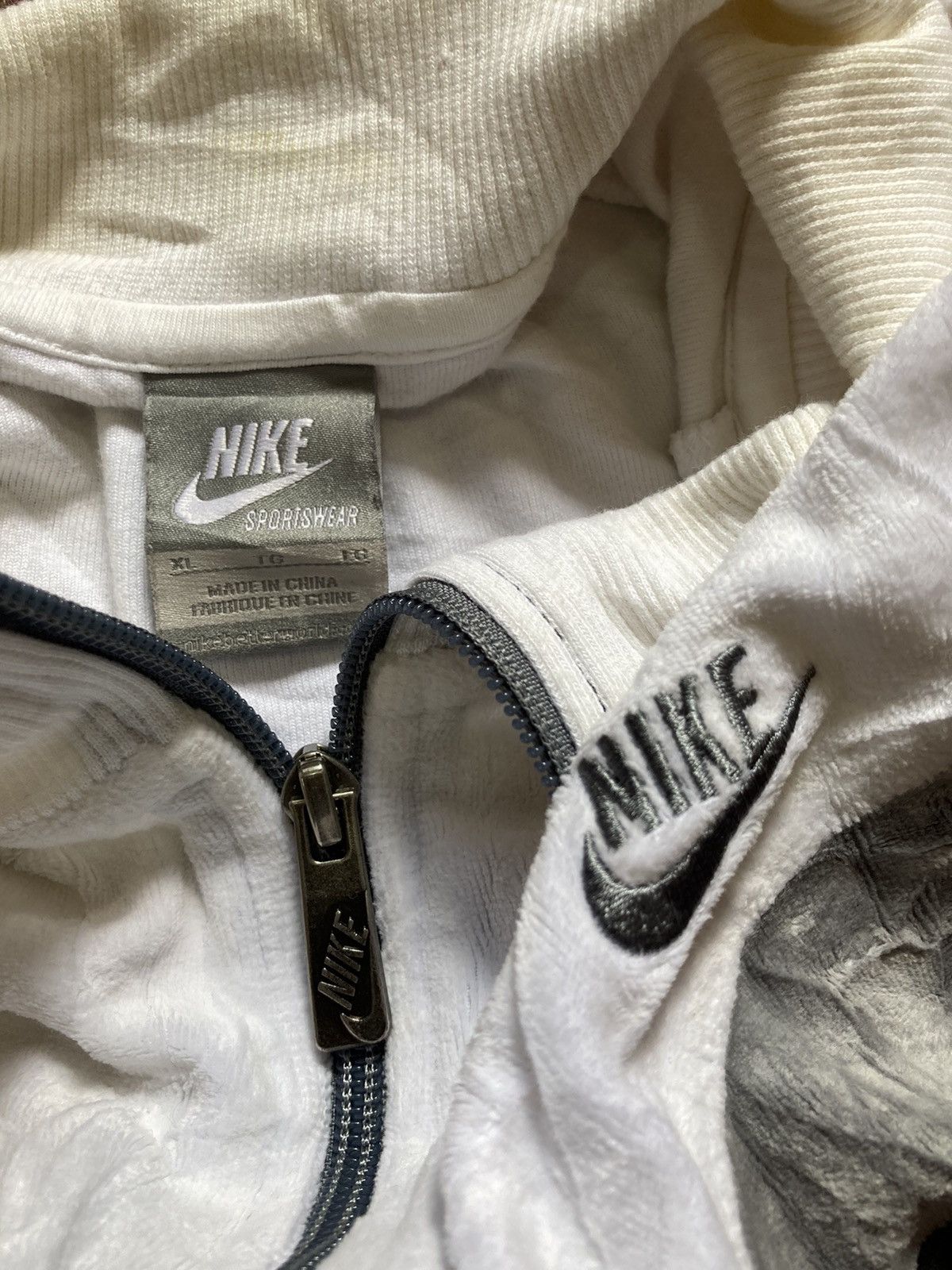 Nike Nike Sportswear Zip Up Sweater Size US XL / EU 56 / 4 - 4 Thumbnail
