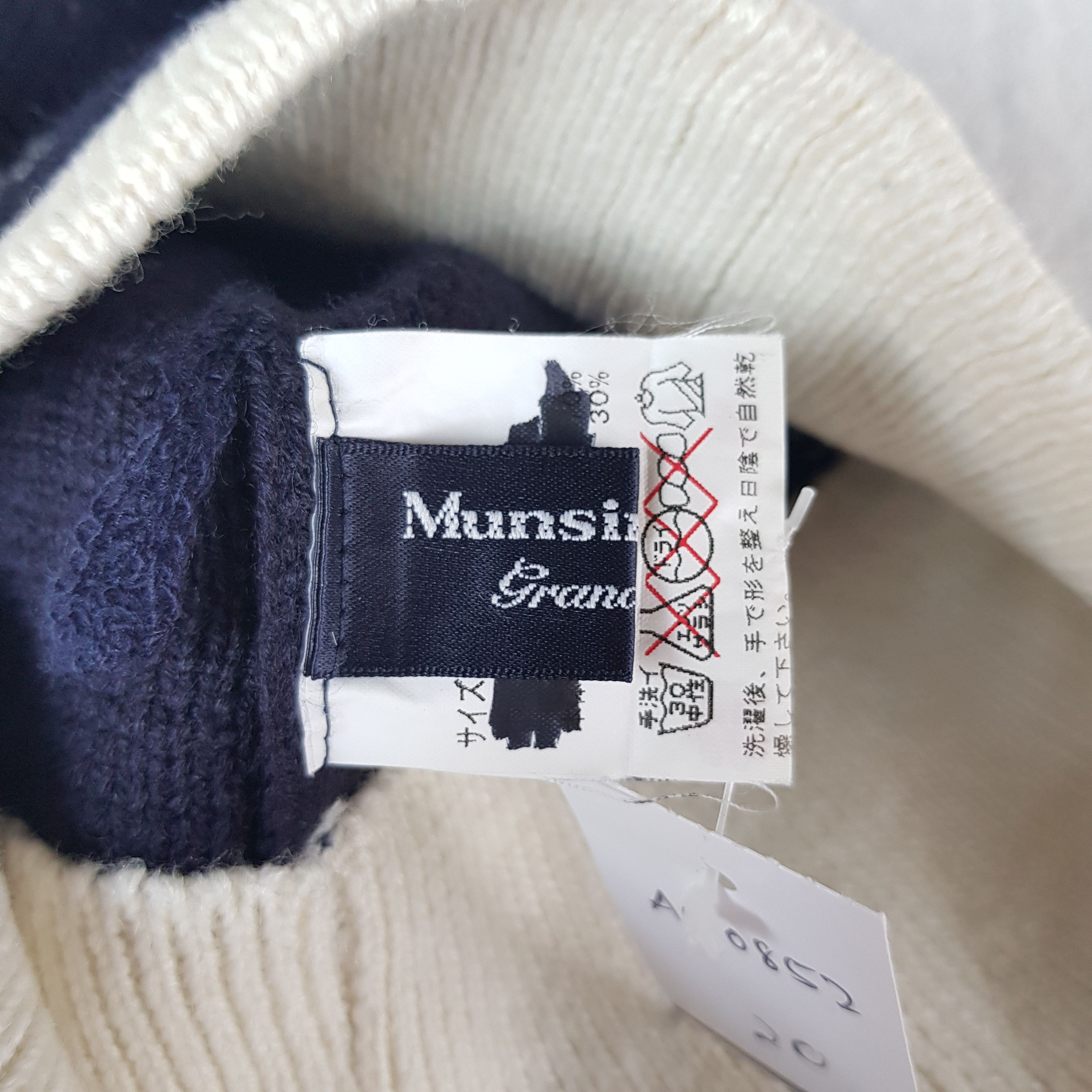 Japanese Brand × Vintage Vintage Munsingwear Beanie Snow Cap Japanese Hats AC10852. Size ONE SIZE - 6 Thumbnail