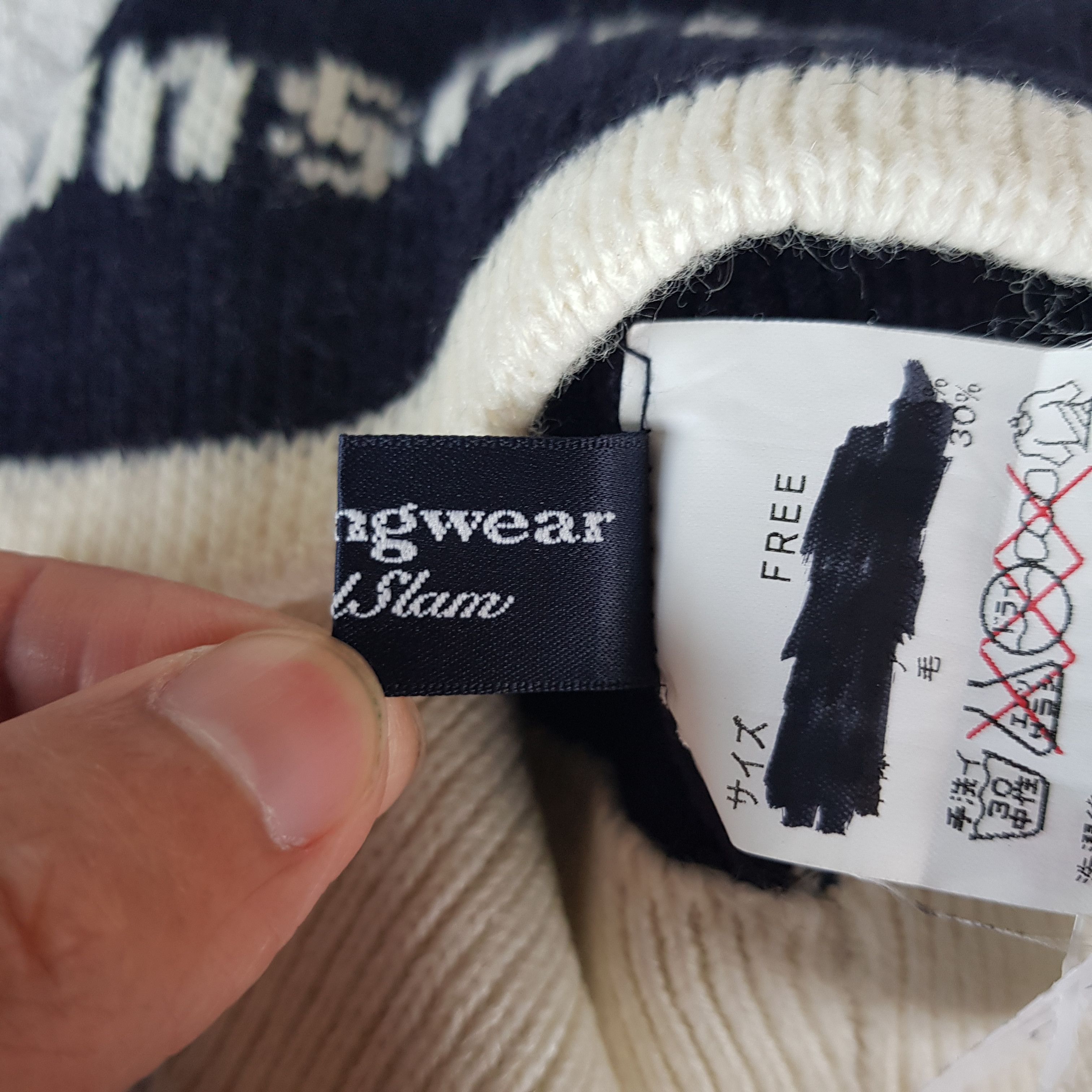Japanese Brand × Vintage Vintage Munsingwear Beanie Snow Cap Japanese Hats AC10852. Size ONE SIZE - 7 Thumbnail