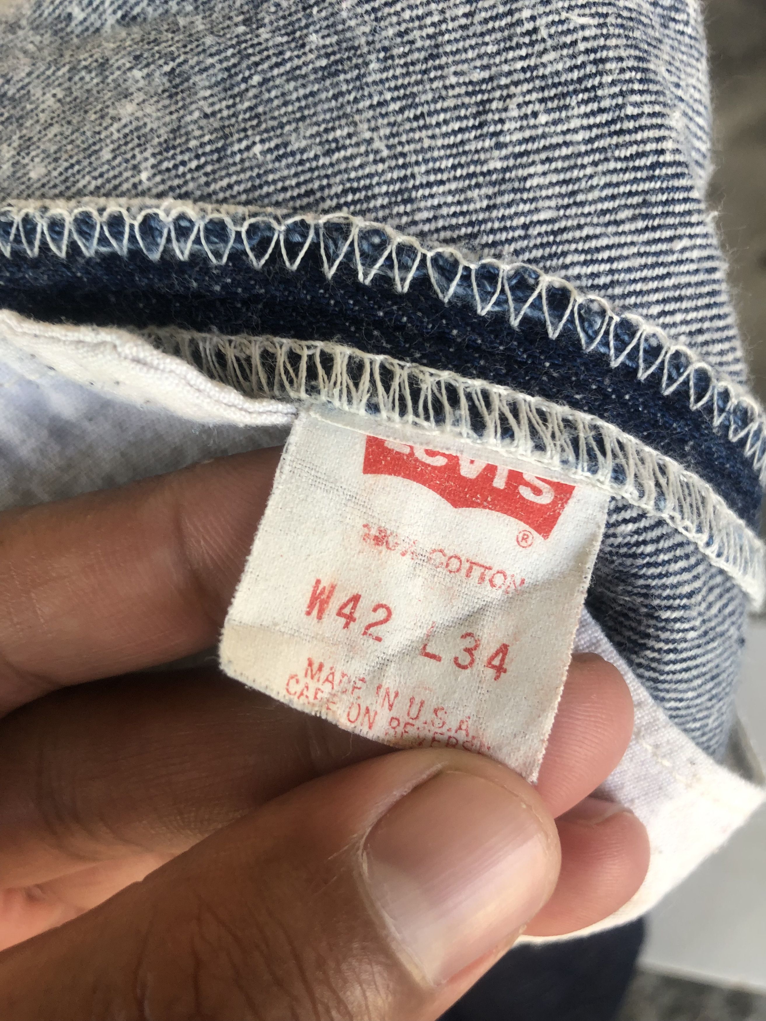 Levi's Vintage Clothing × Vintage Vintage Levis 501XX USA Designer Fashion Style Size US 40 / EU 56 - 9 Thumbnail