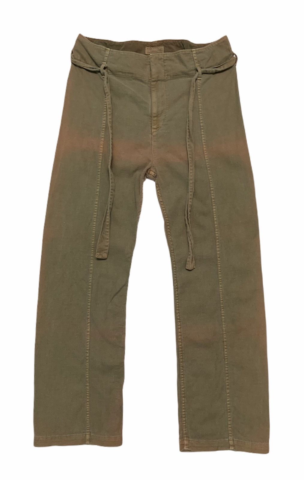 Spellbound 🇯🇵Spellbound ✝️ Vintage Distressed Drawstring Pants Size US 34 / EU 50 - 1 Thumbnail