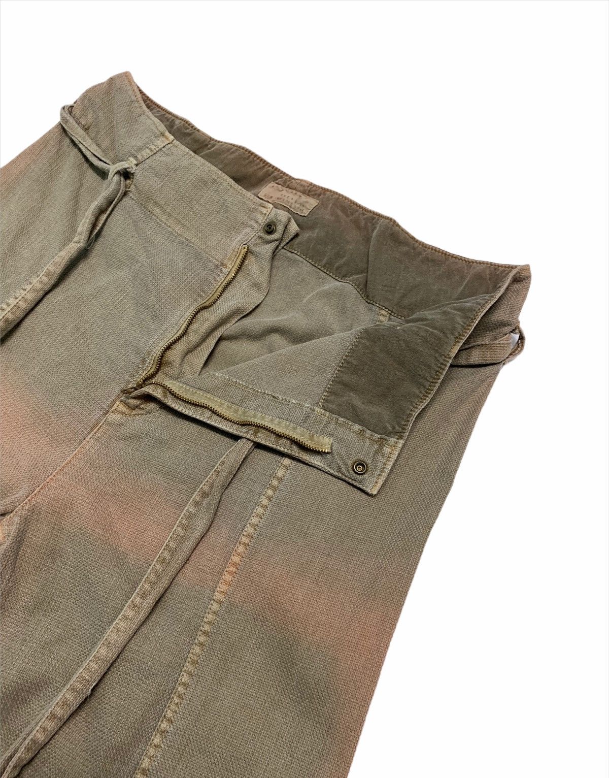 Spellbound 🇯🇵Spellbound ✝️ Vintage Distressed Drawstring Pants Size US 34 / EU 50 - 7 Thumbnail