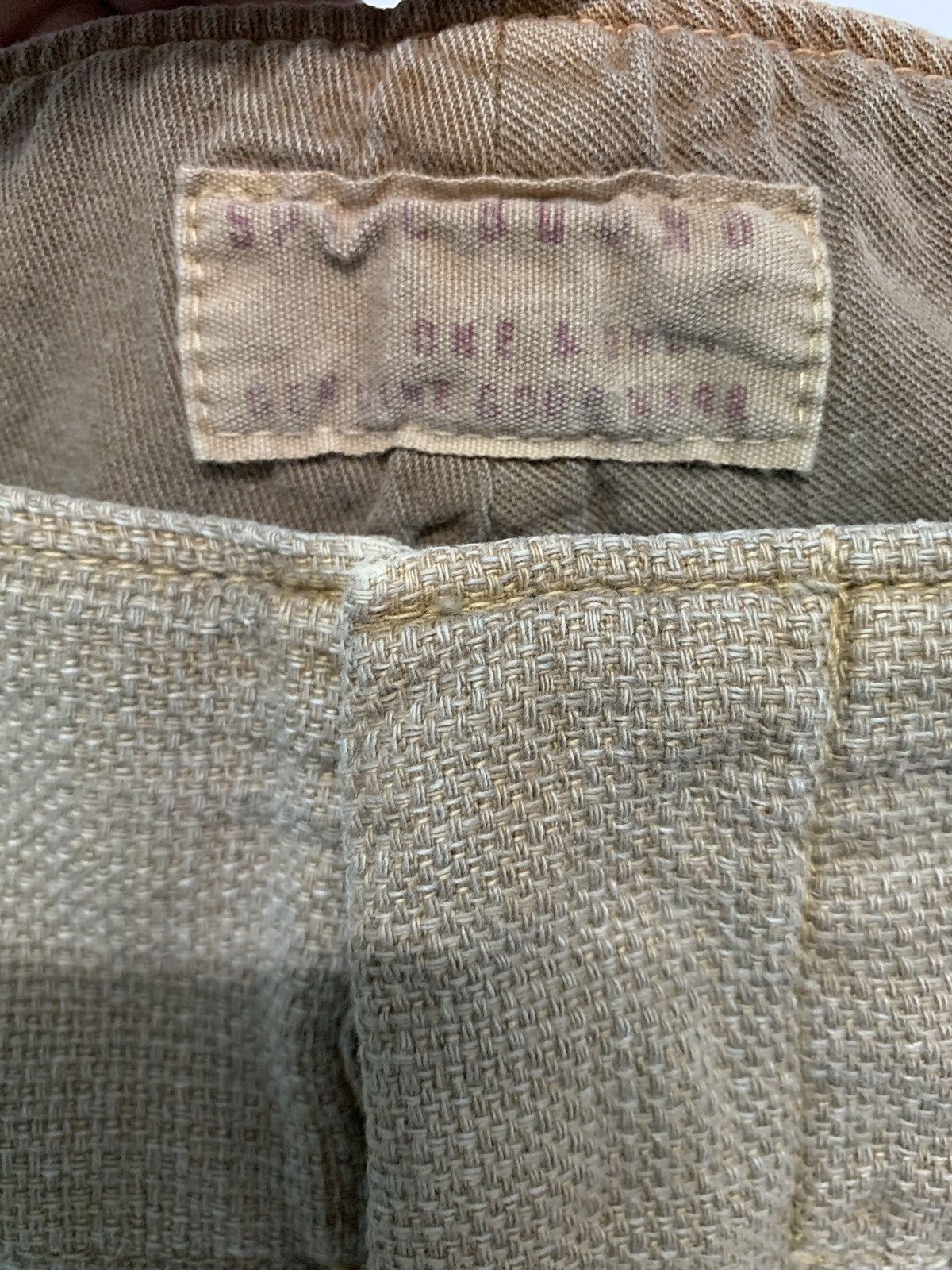 Spellbound 🇯🇵Spellbound ✝️ Vintage Distressed Drawstring Pants Size US 34 / EU 50 - 8 Thumbnail