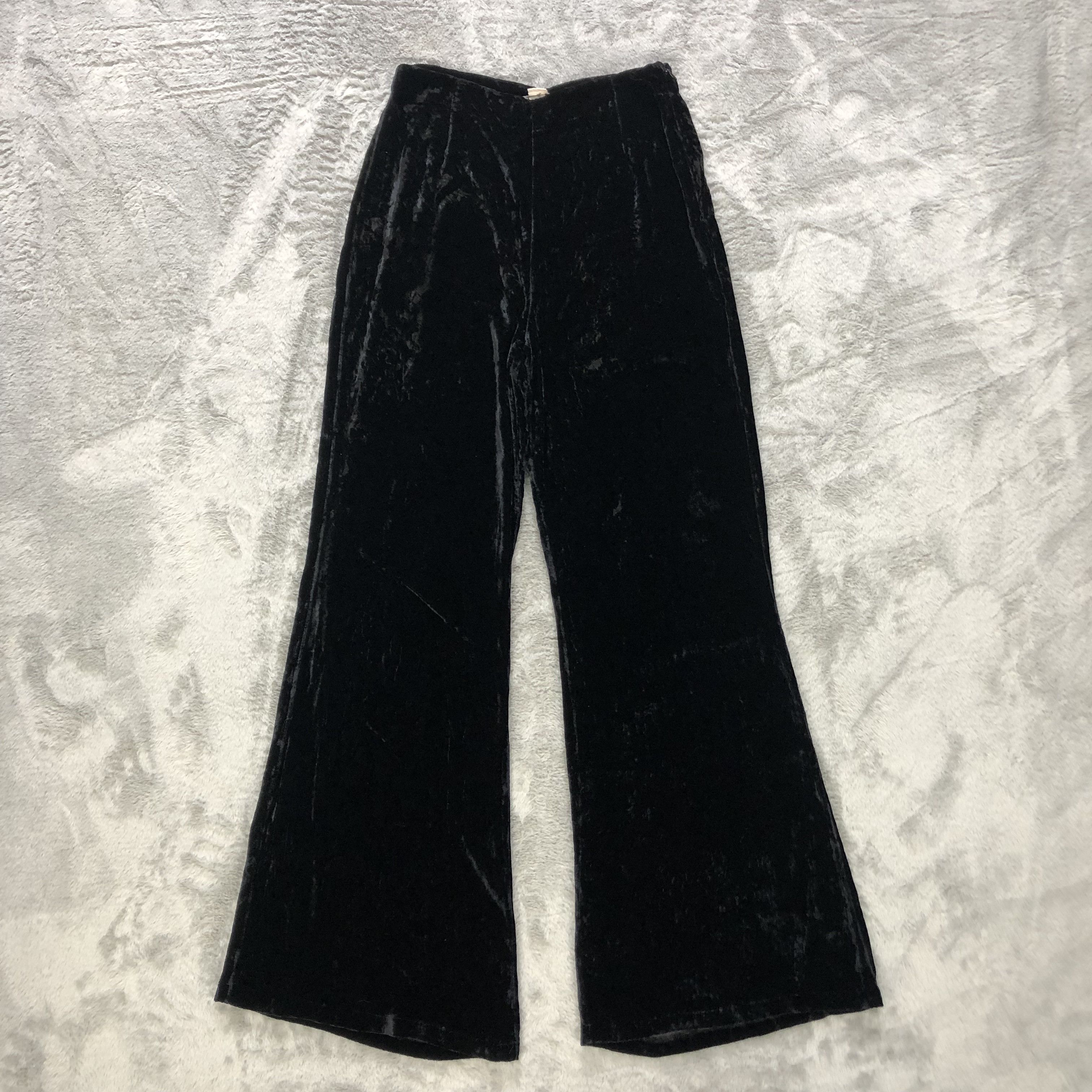 Transit Flare🔥 Transit Par-Such Made in Italy Velvet Pant #6233-220 Size 25" / US 0 / IT 36 - 1 Thumbnail