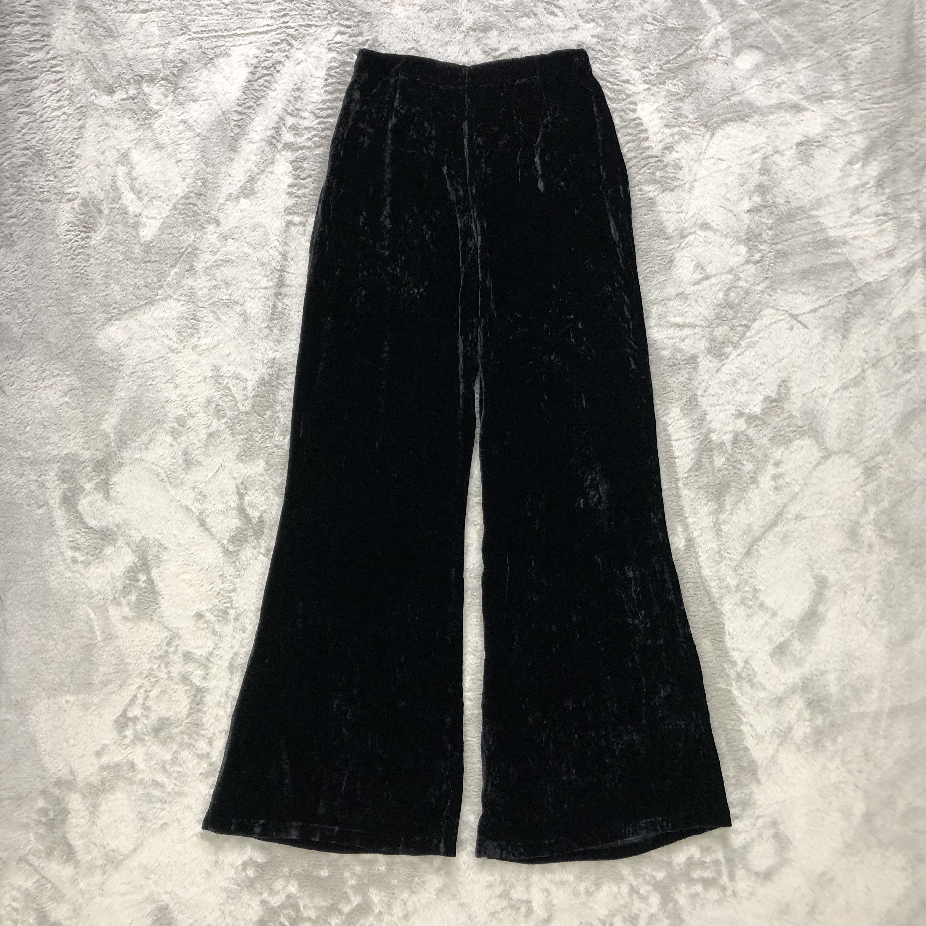 Transit Flare🔥 Transit Par-Such Made in Italy Velvet Pant #6233-220 Size 25" / US 0 / IT 36 - 8 Thumbnail