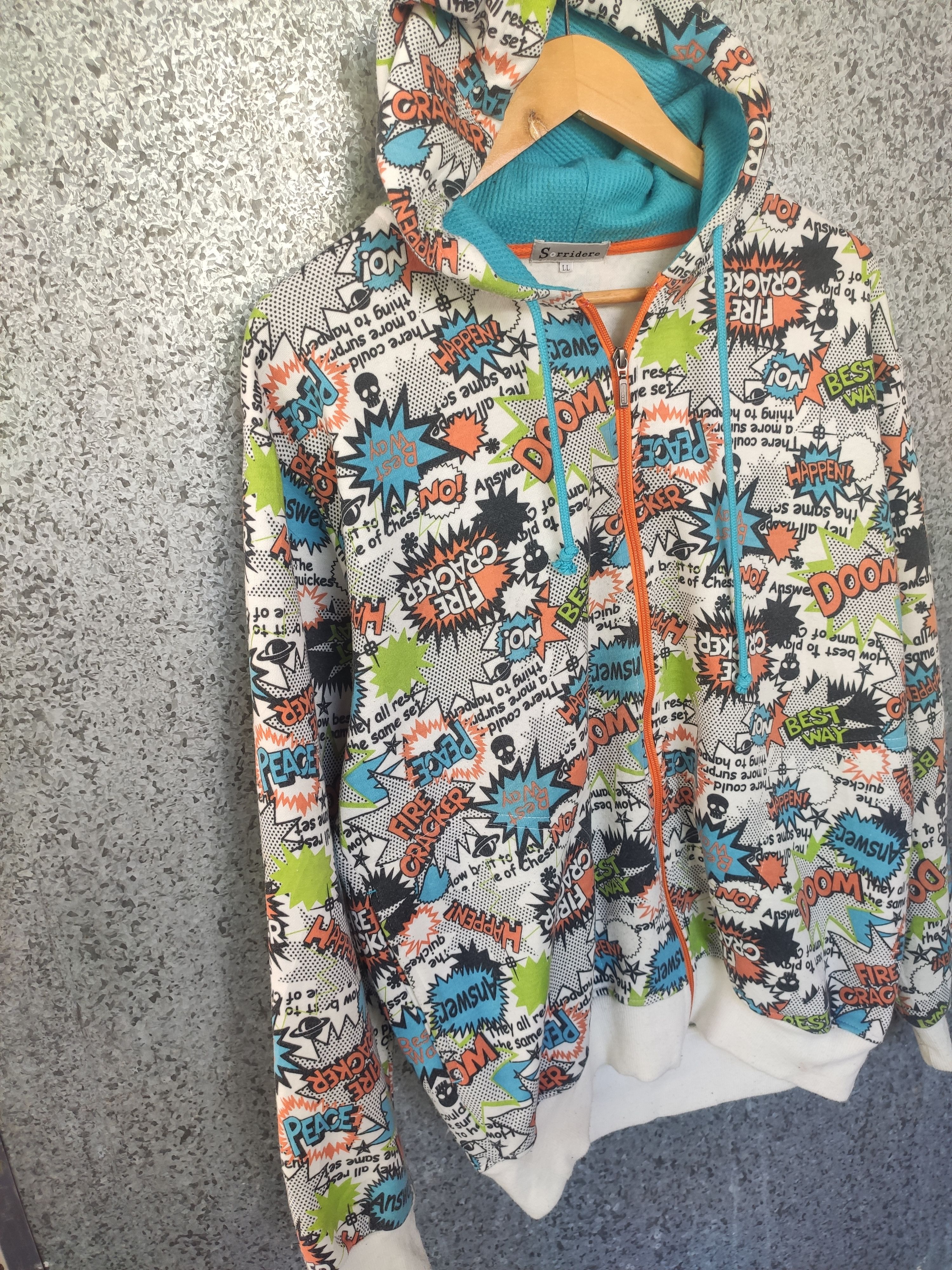 If Six Was Nine 🔥 Sorriderre hoodies zipper skulls full print Size US M / EU 48-50 / 2 - 7 Thumbnail