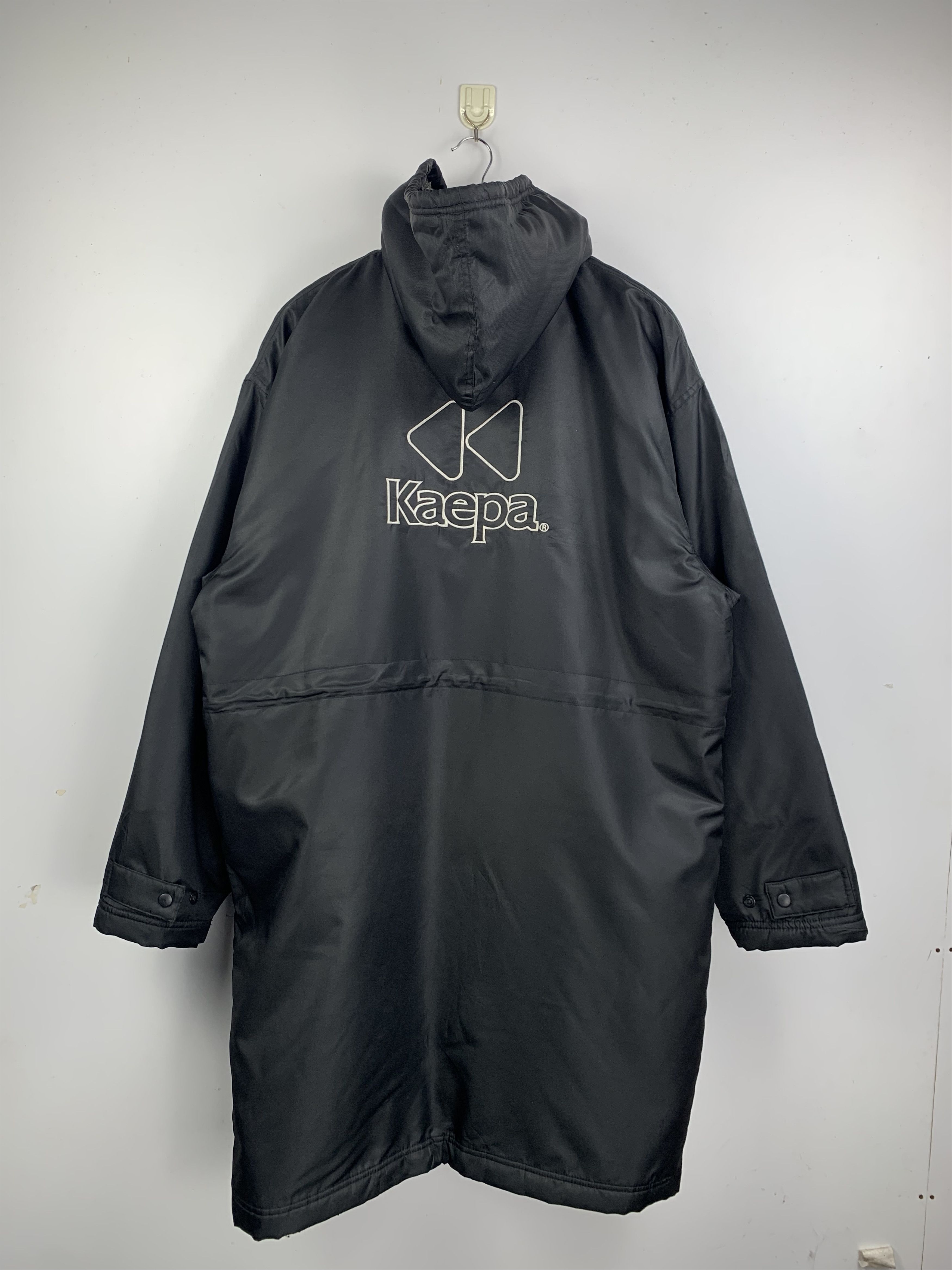Kappa Vintage Kappa Hooded Long Jacket Big Logo Sportswear Size US XL / EU 56 / 4 - 5 Thumbnail
