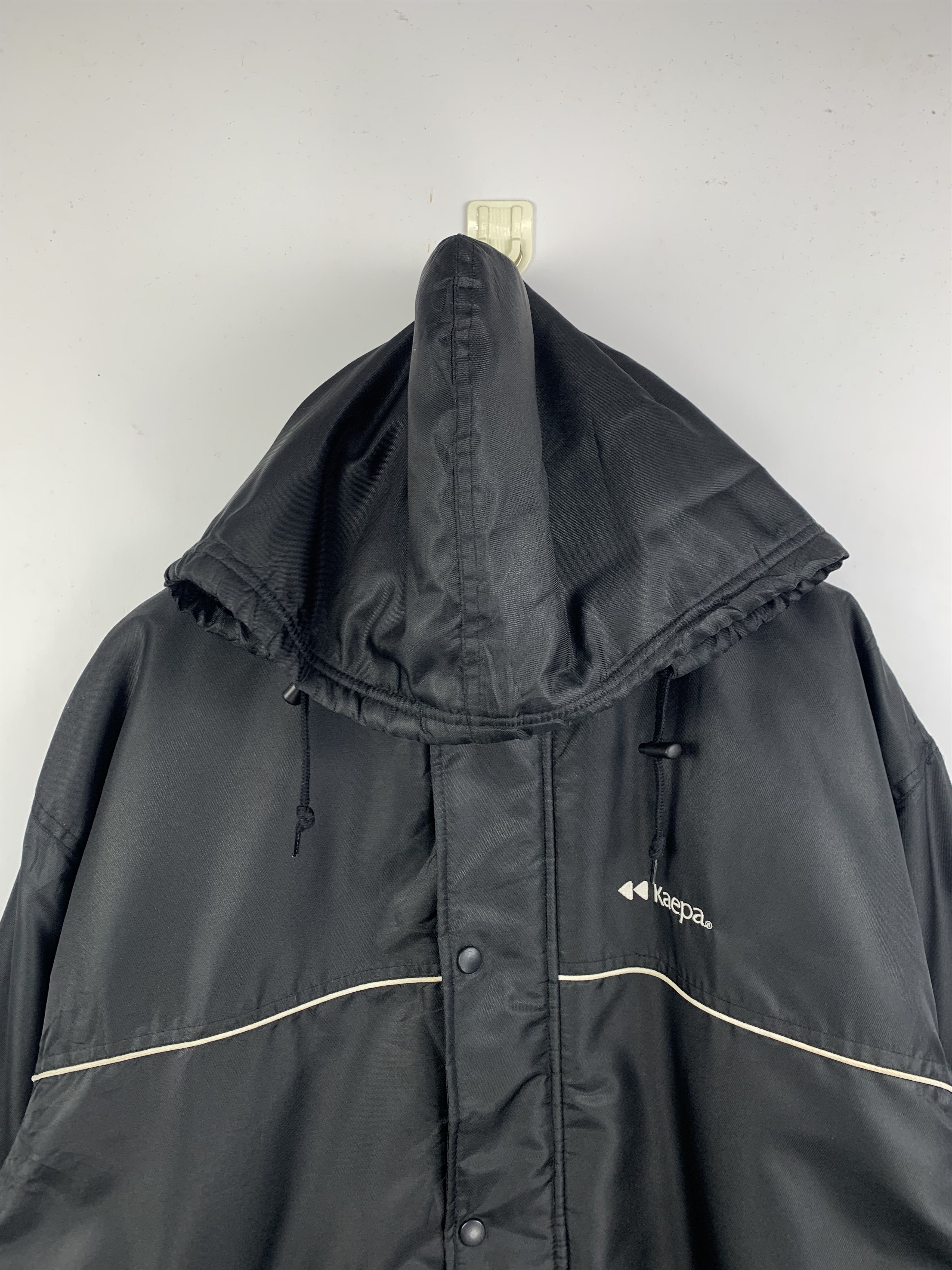 Kappa Vintage Kappa Hooded Long Jacket Big Logo Sportswear Size US XL / EU 56 / 4 - 3 Thumbnail