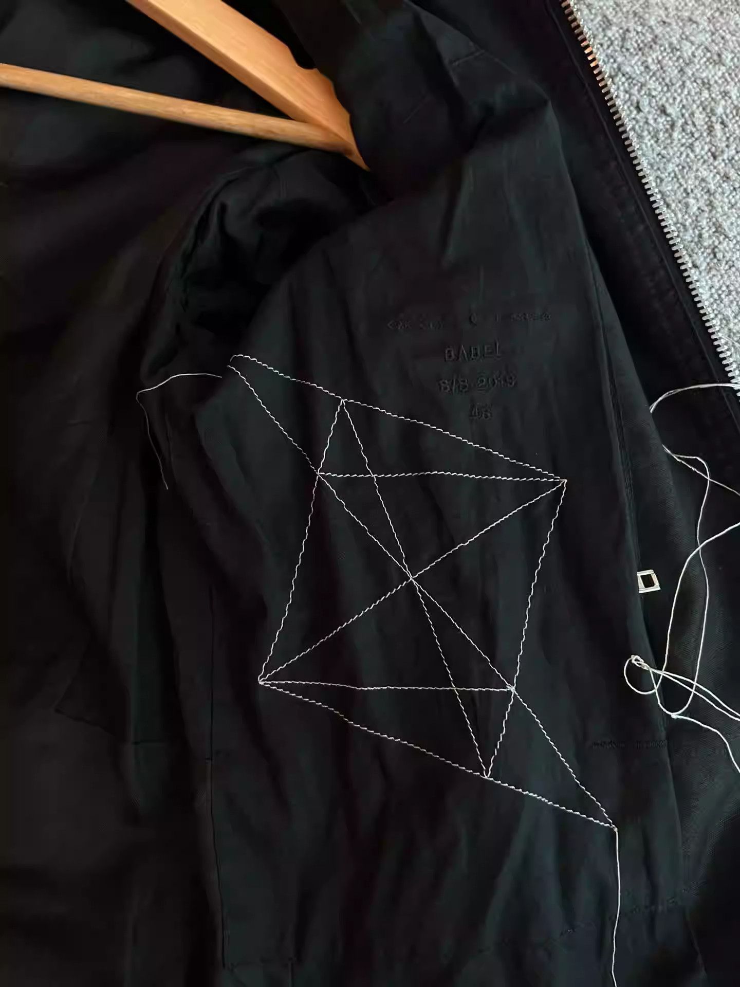 Rick Owens Drkshdw Rick Owens patchwork jacket Size US M / EU 48-50 / 2 - 2 Thumbnail