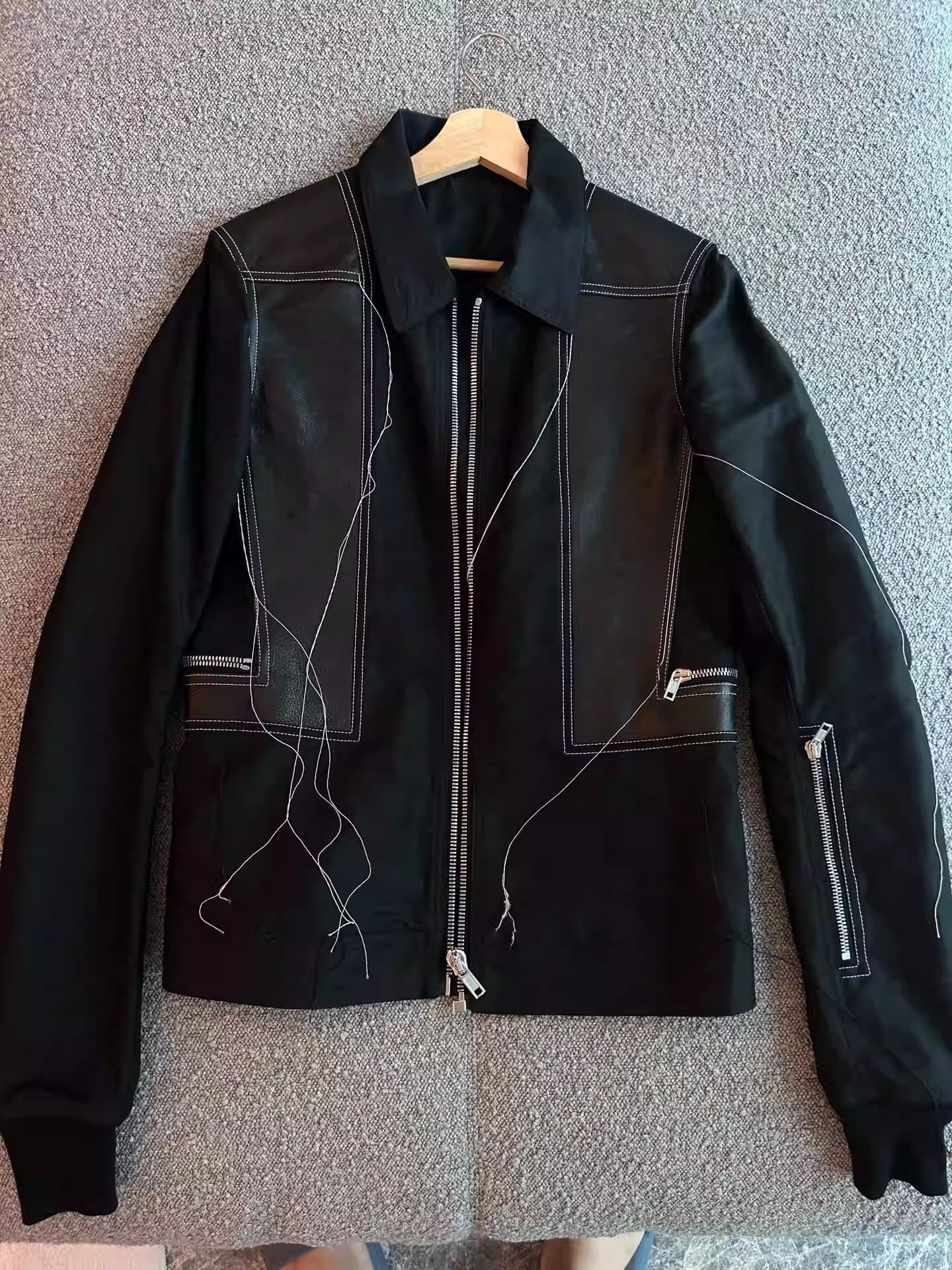 Rick Owens Drkshdw Rick Owens patchwork jacket Size US M / EU 48-50 / 2 - 1 Thumbnail