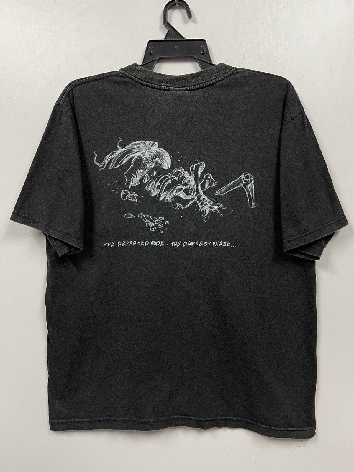 Band Tees × Vintage Vintage Helloween Heavy Metal Bootleg Shirt Rare Size US L / EU 52-54 / 3 - 3 Thumbnail