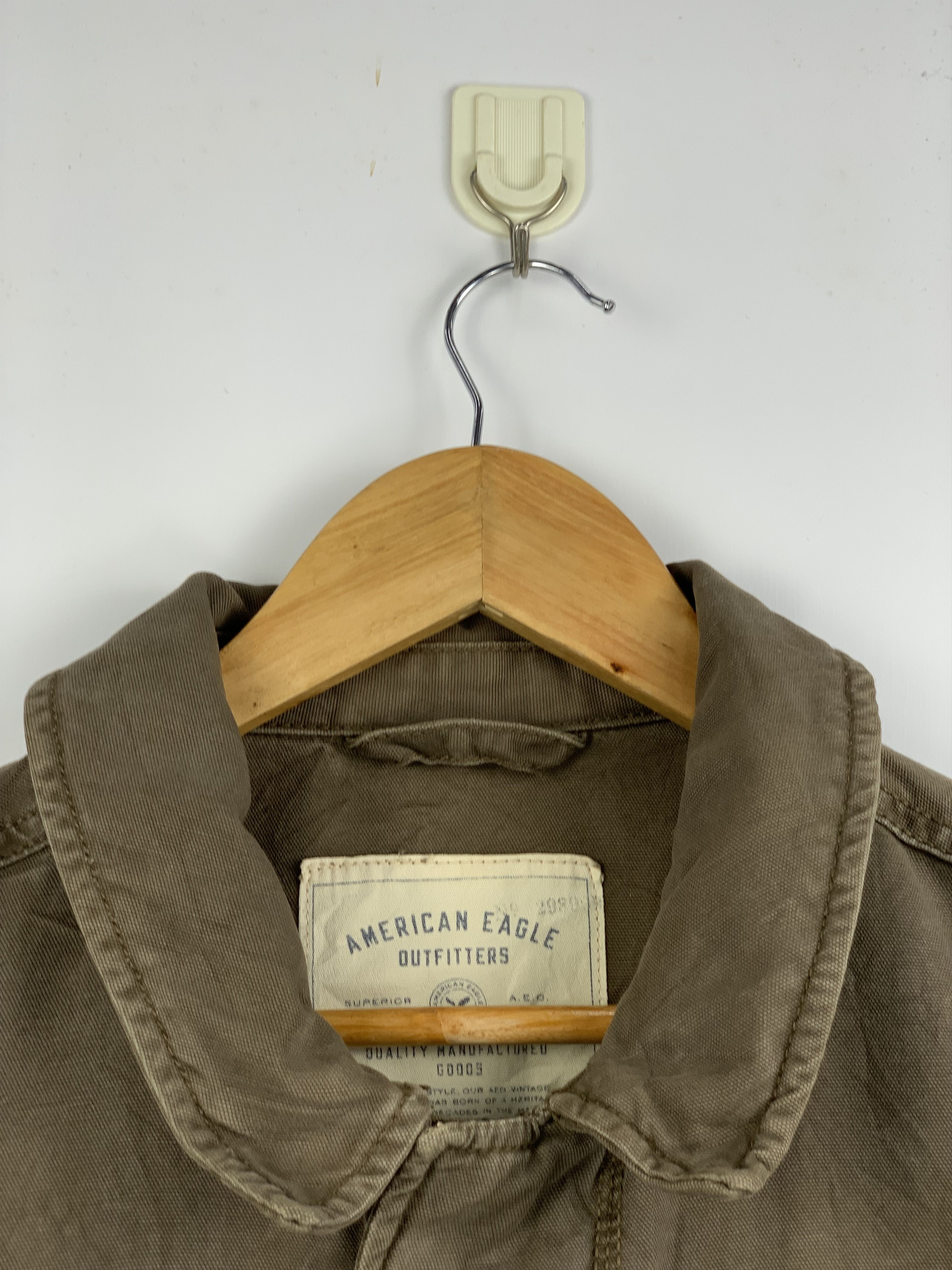 American Eagle Outfitters Vintage American Eagle Multi Pocket Duck Canvas Jacket Size US M / EU 48-50 / 2 - 2 Thumbnail