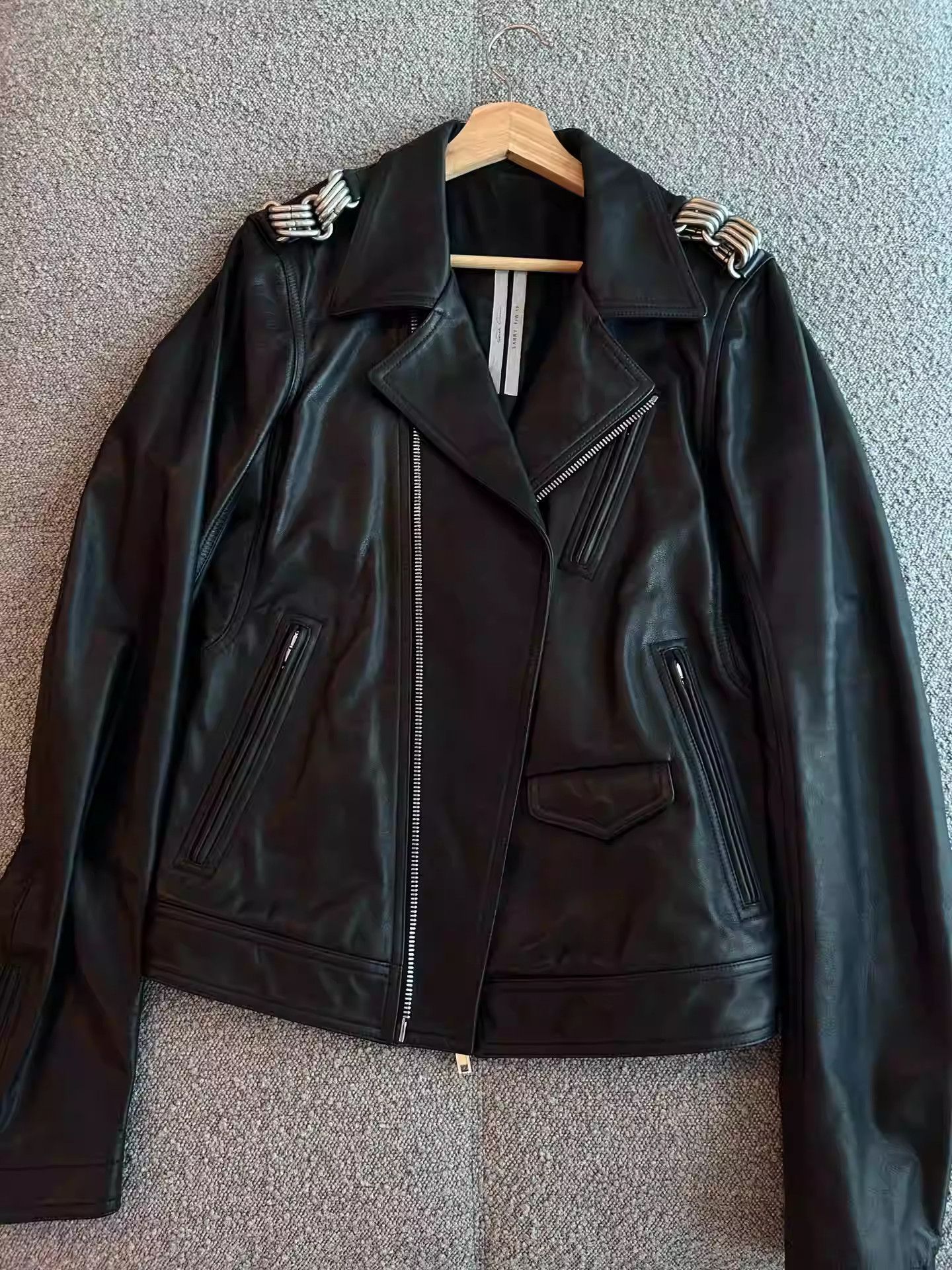 Rick Owens Rick Owens leather coat Size US S / EU 44-46 / 1 - 1 Thumbnail