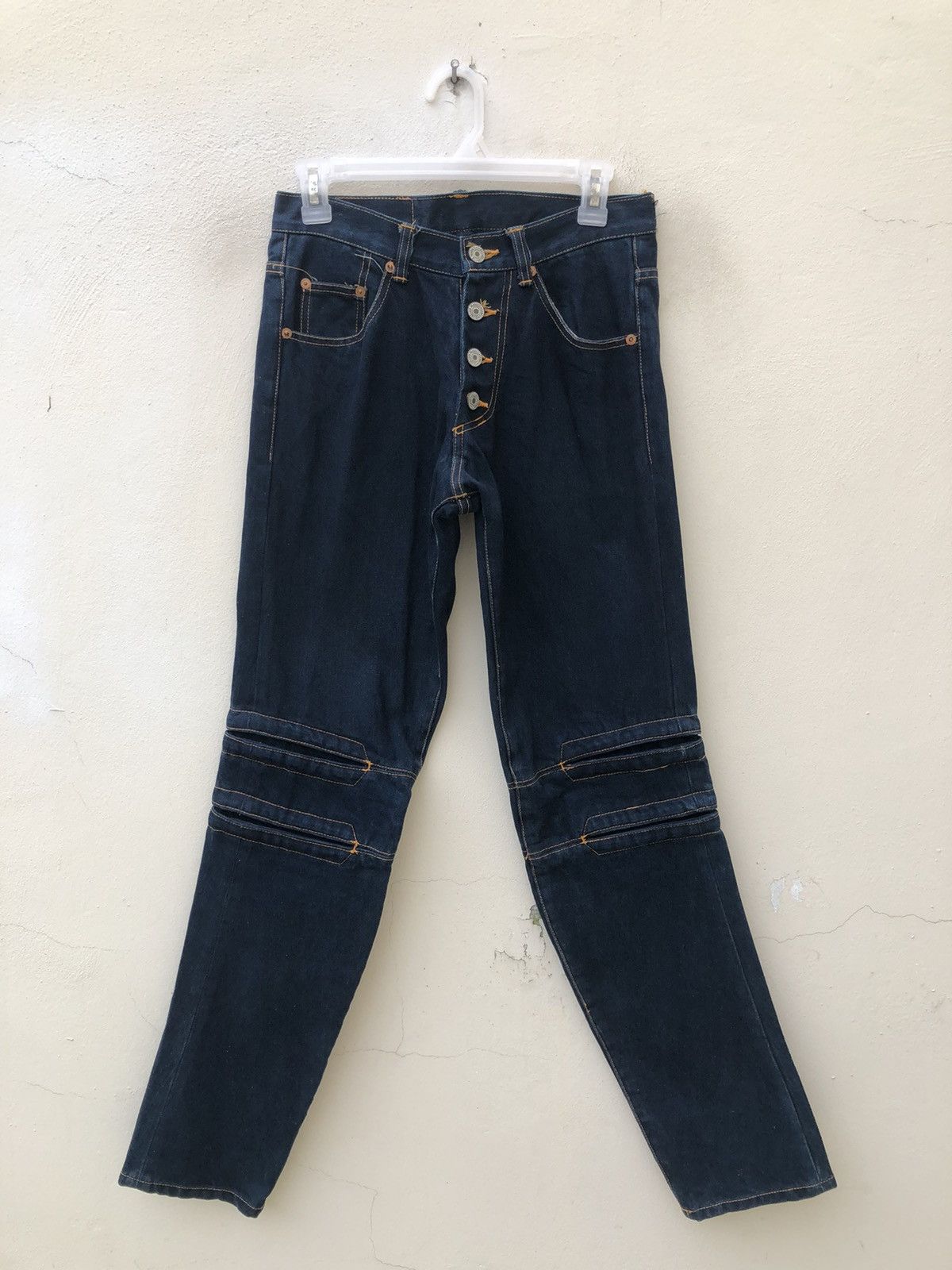Vintage RARE!!! Vintage AIZE Japan Denim Jeans Size US 29 - 6 Thumbnail