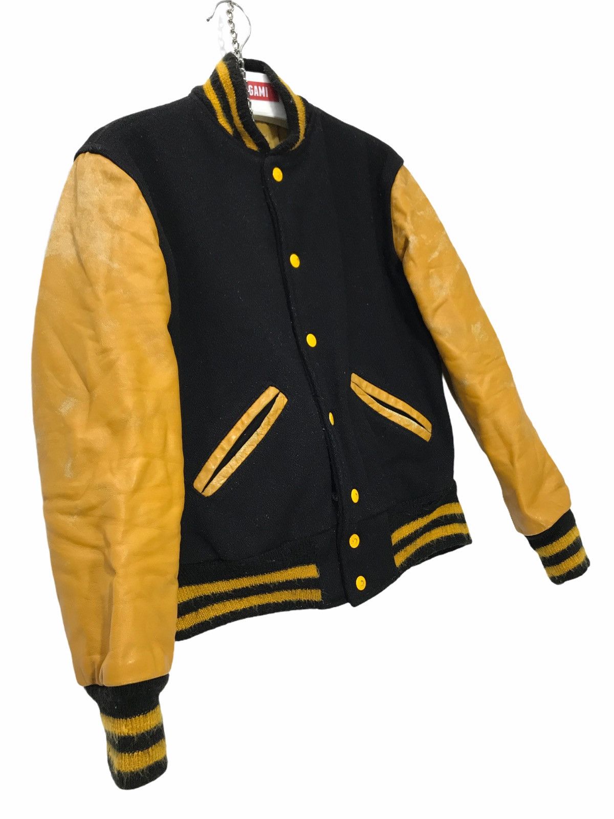 Vintage Vtg 60s/70s Custom Made Award Jacket Varsity Kaye Bros 14🟩 Size US S / EU 44-46 / 1 - 2 Thumbnail