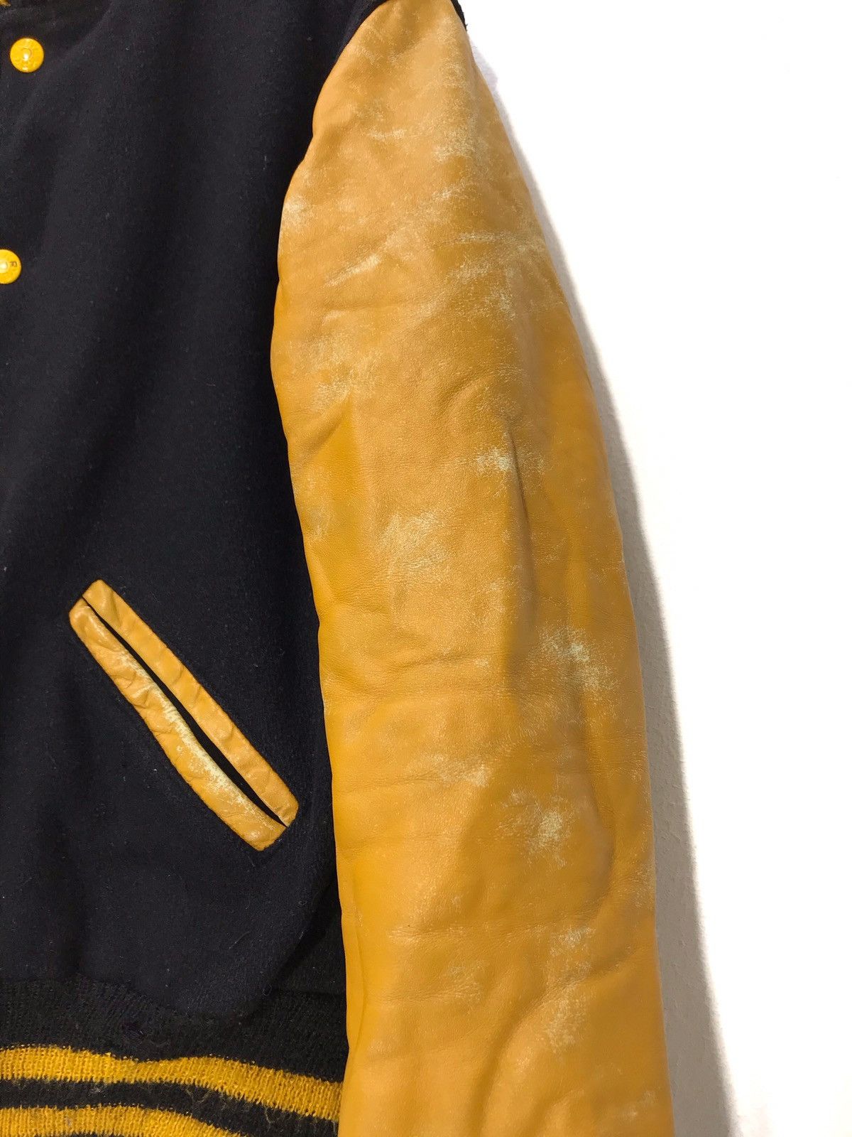 Vintage Vtg 60s/70s Custom Made Award Jacket Varsity Kaye Bros 14🟩 Size US S / EU 44-46 / 1 - 5 Thumbnail