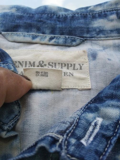 Denim & Supply Ralph Lauren × Vintage DENIM & SUPPLY RALPH LAUREN MEN SHIRT Size US S / EU 44-46 / 1 - 10 Thumbnail