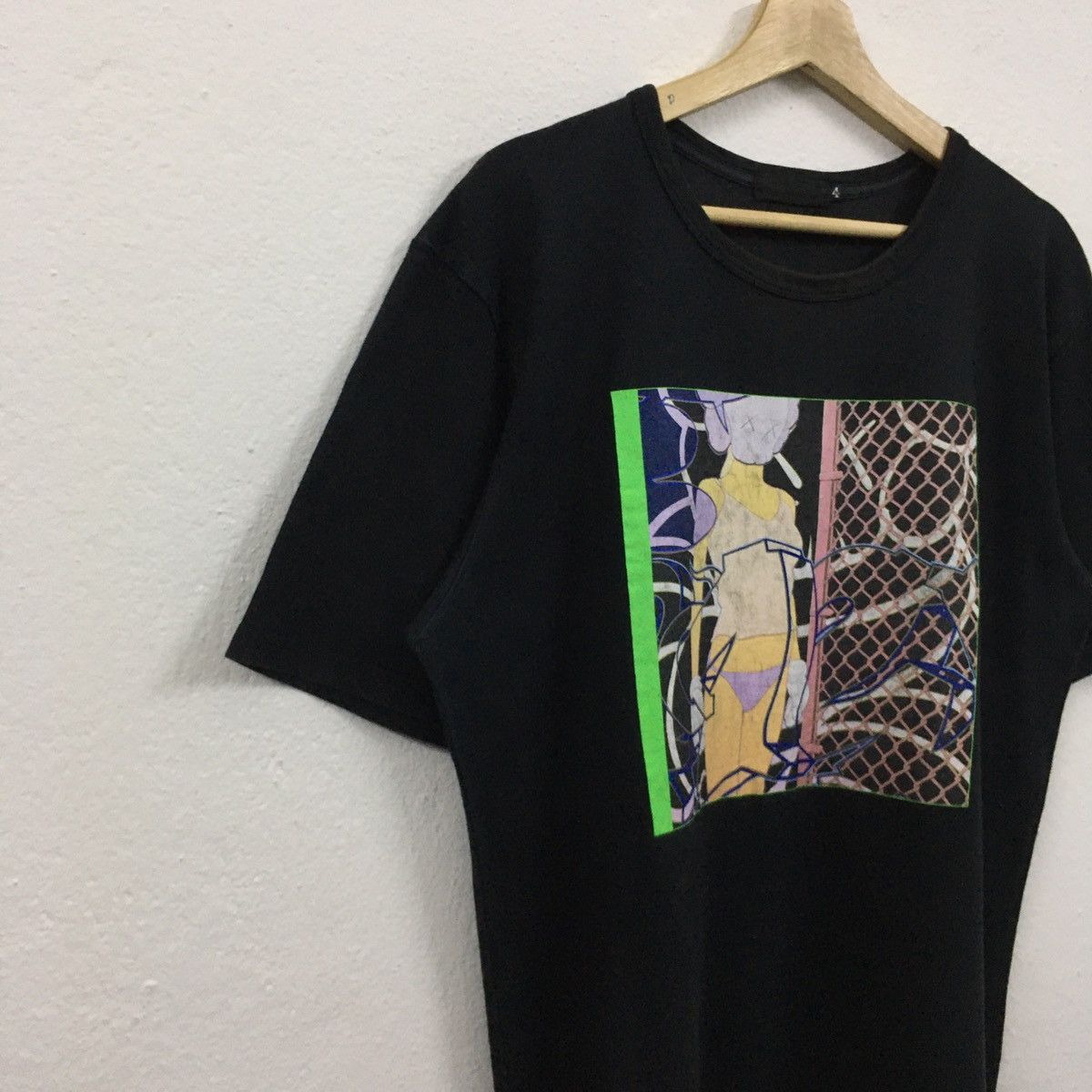 Kaws × Original Fake Rare Original Fake x Kaws Big Printed Tshirt Size US L / EU 52-54 / 3 - 7 Thumbnail