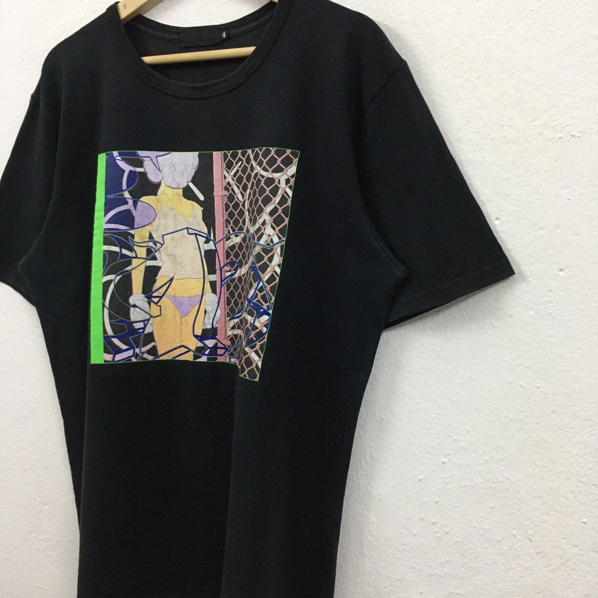 Kaws × Original Fake Rare Original Fake x Kaws Big Printed Tshirt Size US L / EU 52-54 / 3 - 8 Thumbnail