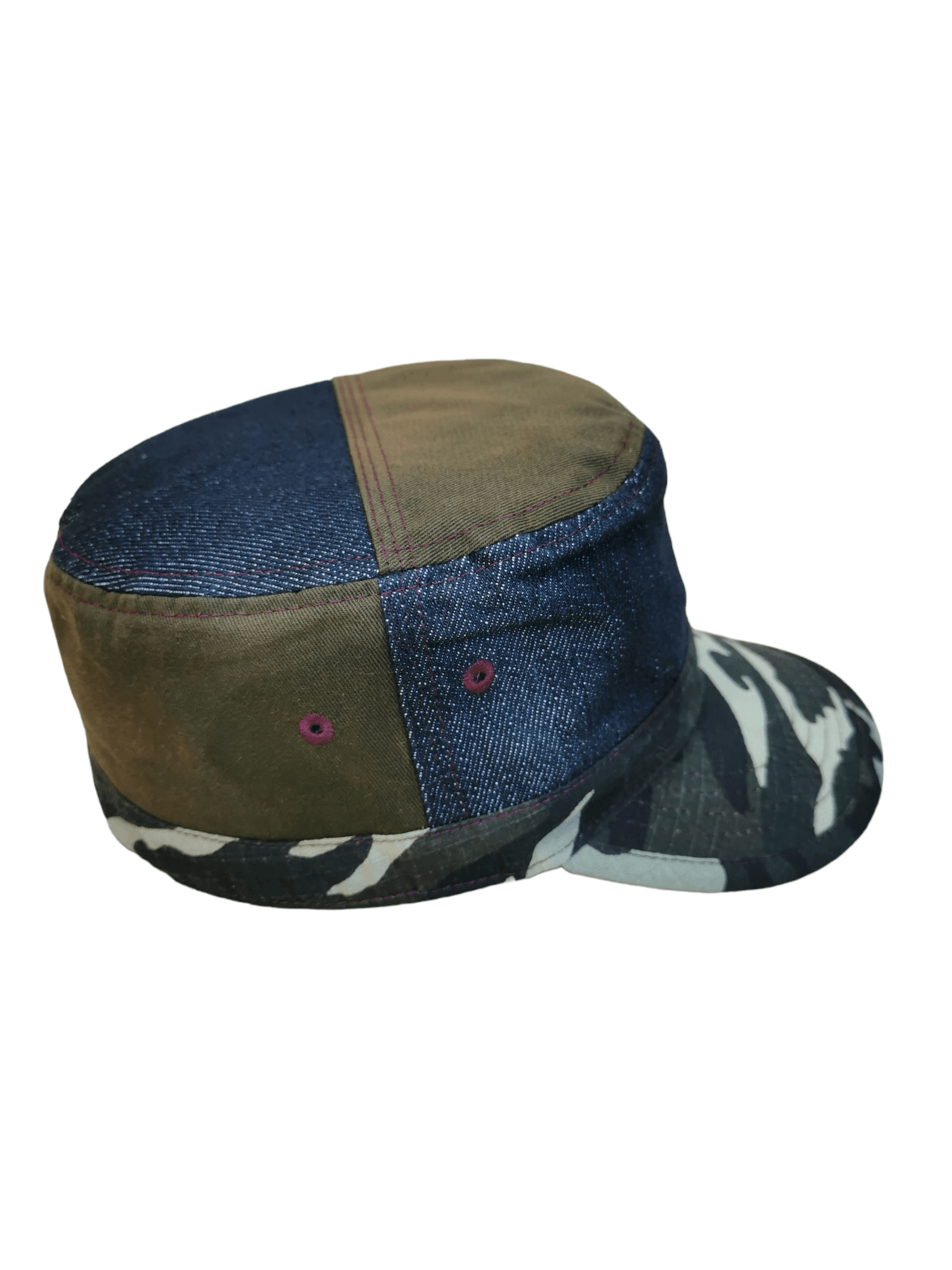 20471120 🔥4 MONTHS SALE🔥 DESIGNER GARAGE DENIM HAT CAP Size ONE SIZE - 4 Thumbnail