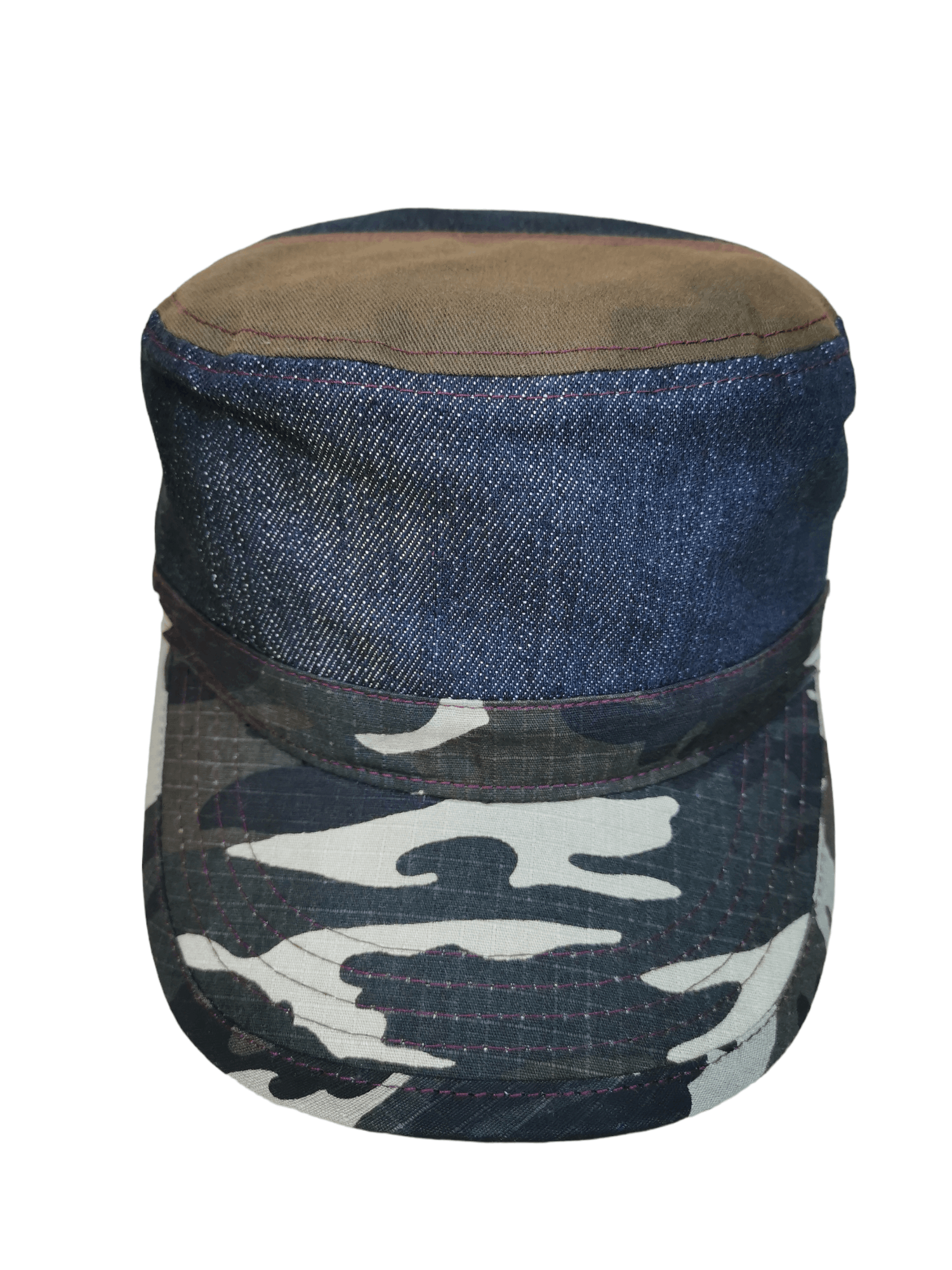 20471120 🔥4 MONTHS SALE🔥 DESIGNER GARAGE DENIM HAT CAP Size ONE SIZE - 1 Thumbnail
